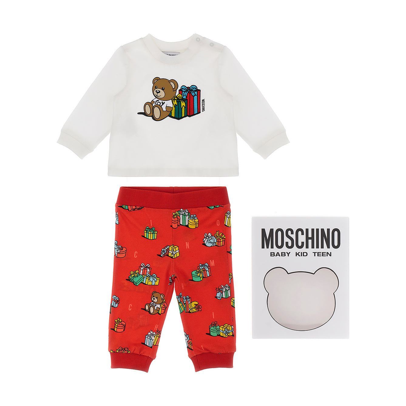 Baby Boys & Girls White Cotton Set