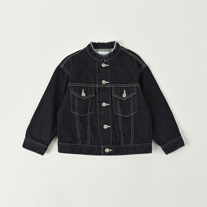 Boys & Girls Dark Blue Denim Jacket