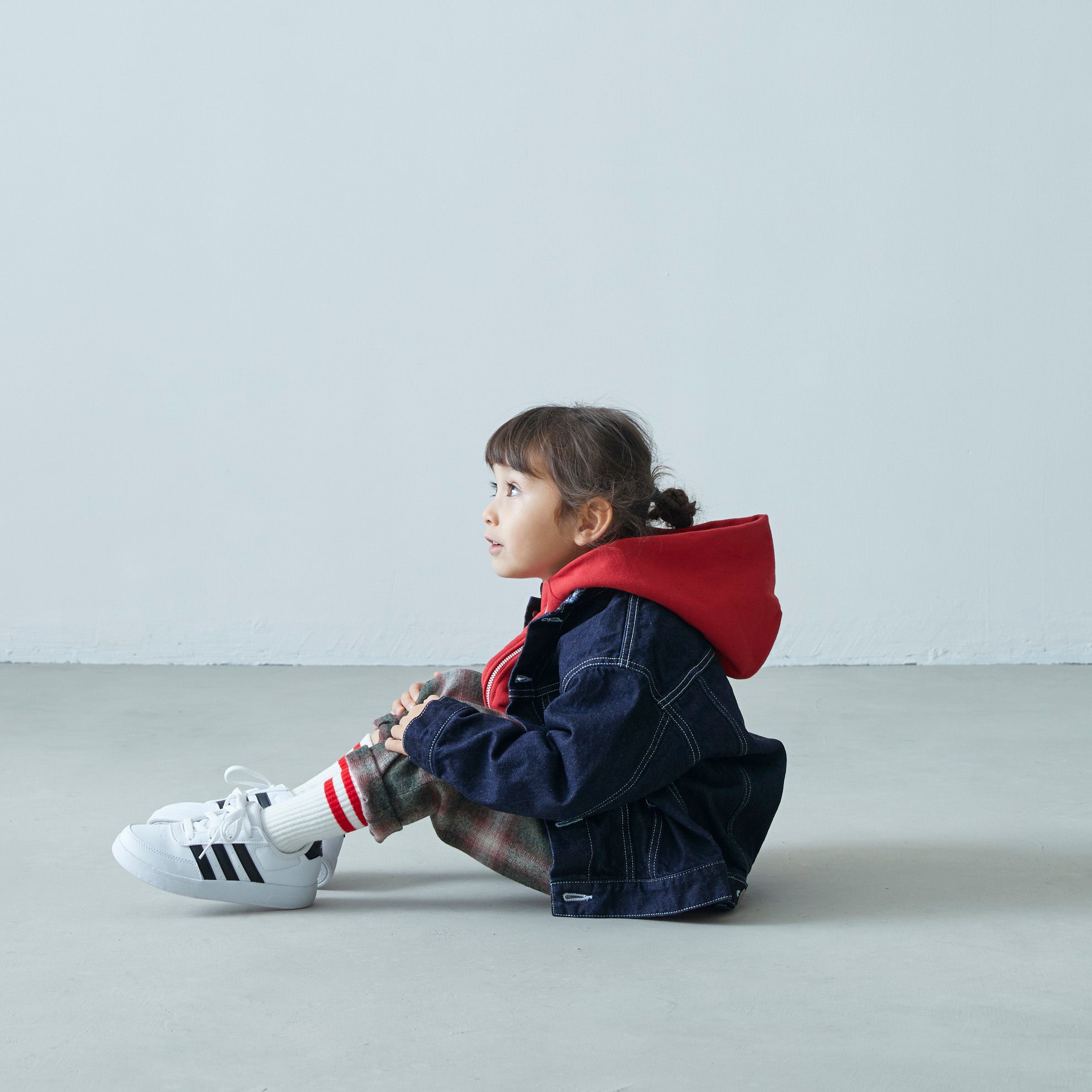 Boys & Girls Dark Blue Denim Jacket