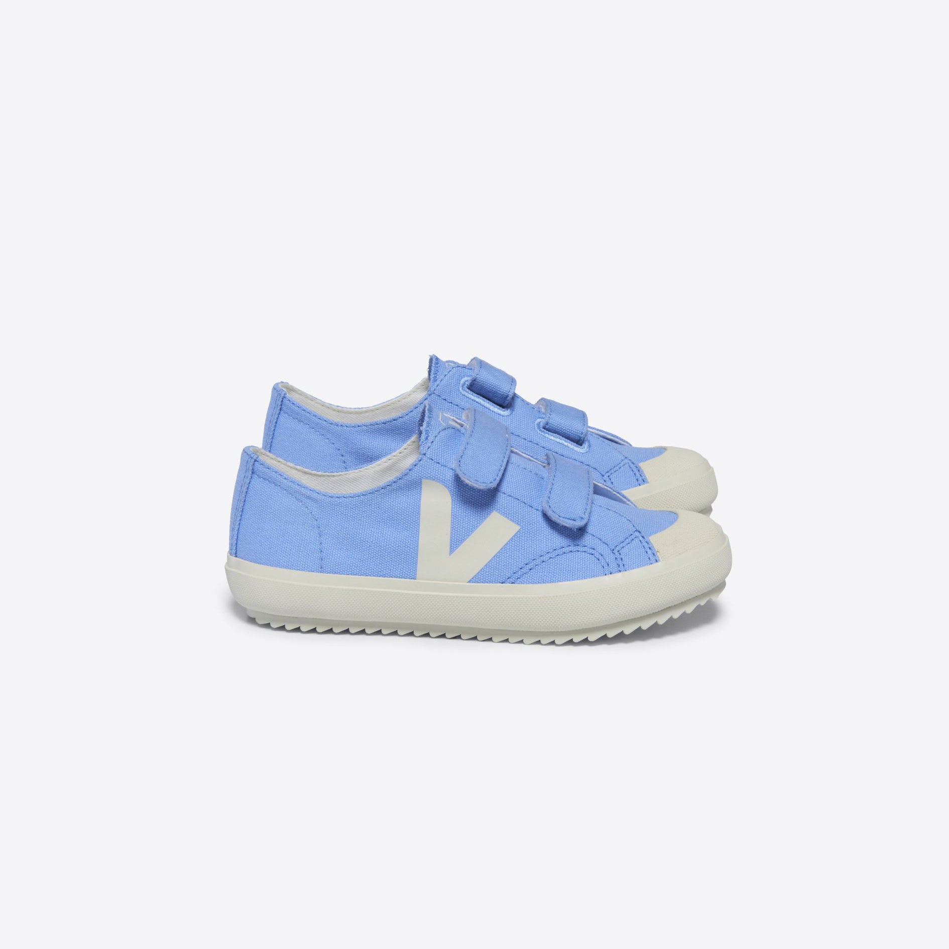 Boys & Girls Light Blue Canvas Shoes