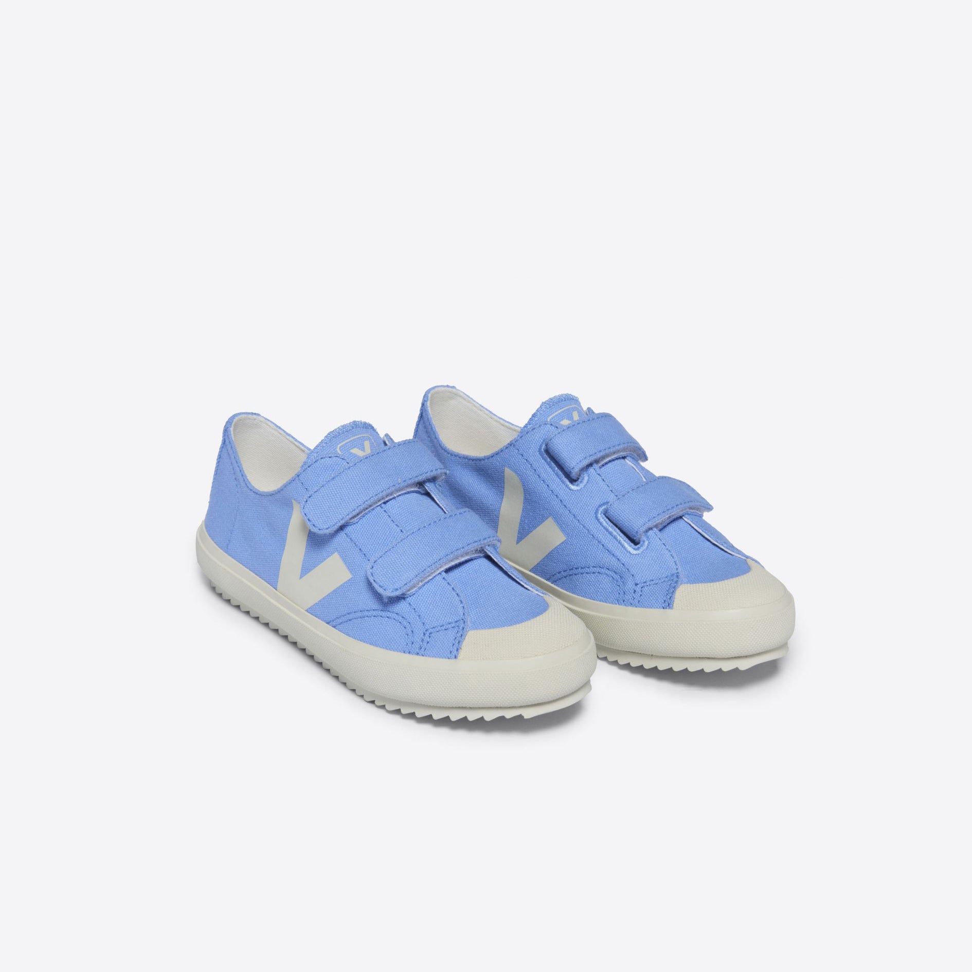 Boys & Girls Light Blue Canvas Shoes