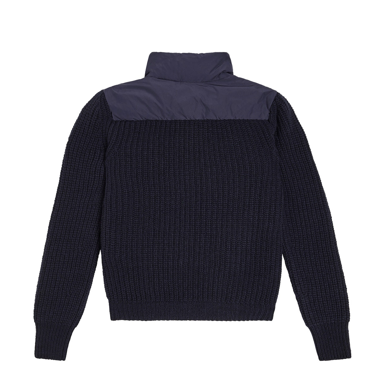 Boys Navy Zip-Up Top