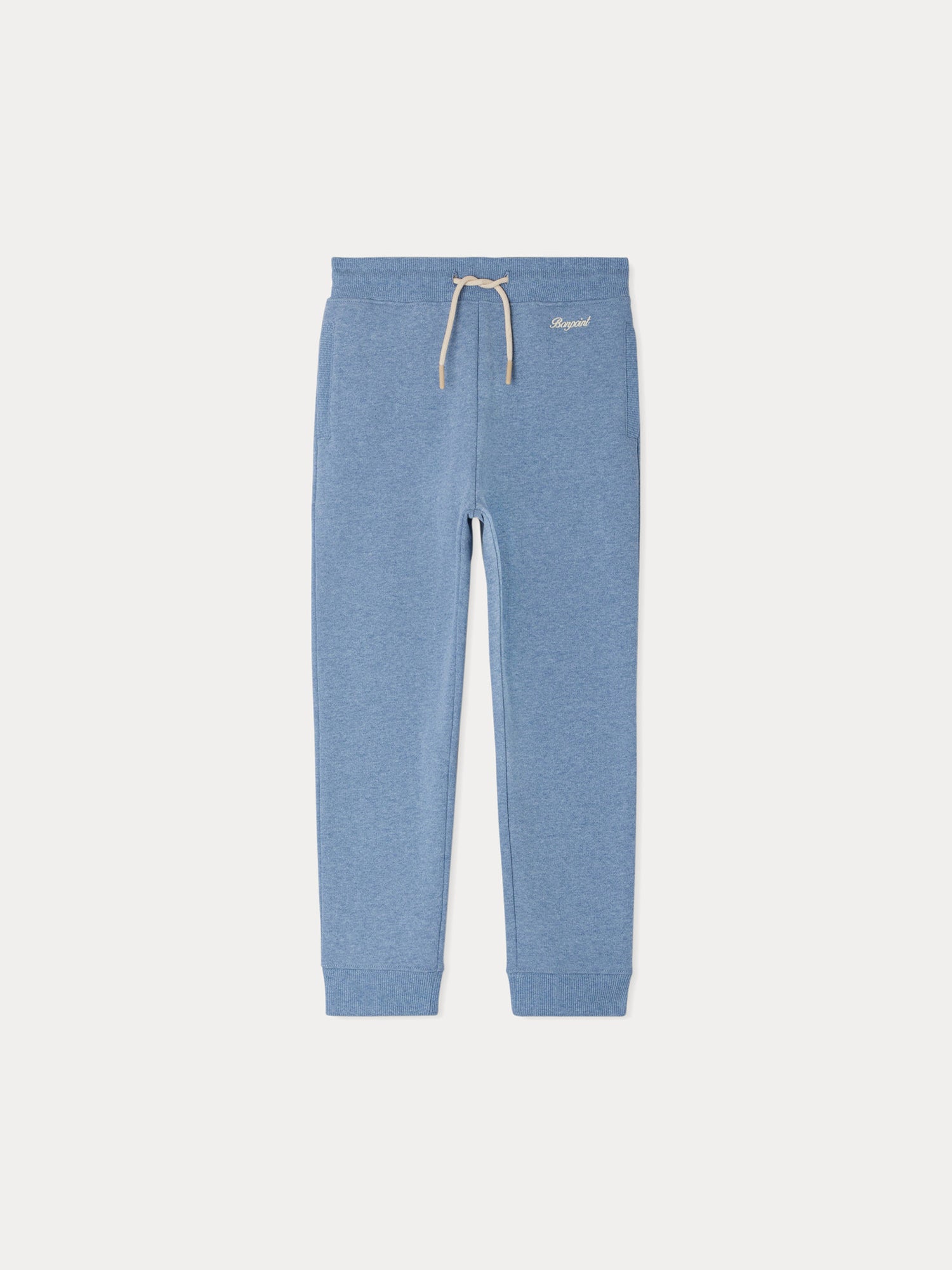 Boys Blue Cotton Trousers