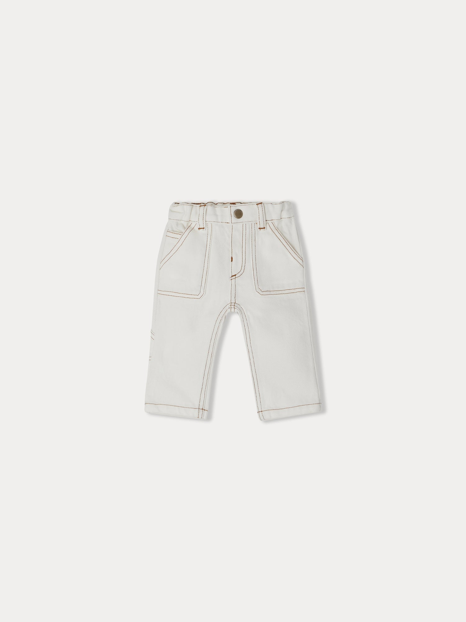 Baby Boys & Girls Light Blue Denim Trousers