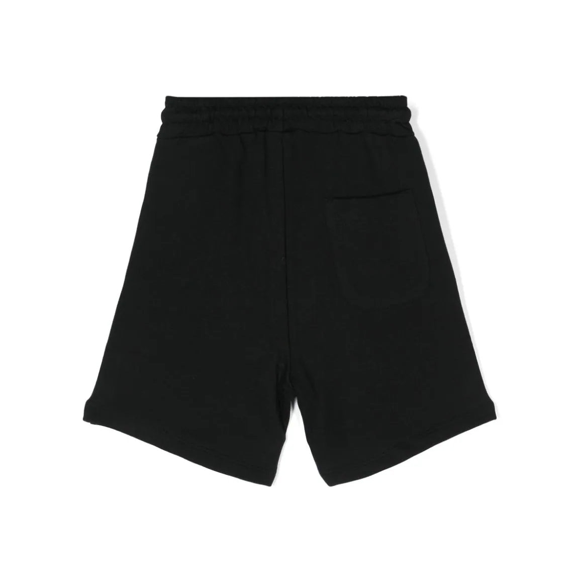 Boys & Girls Black Cotton Shorts