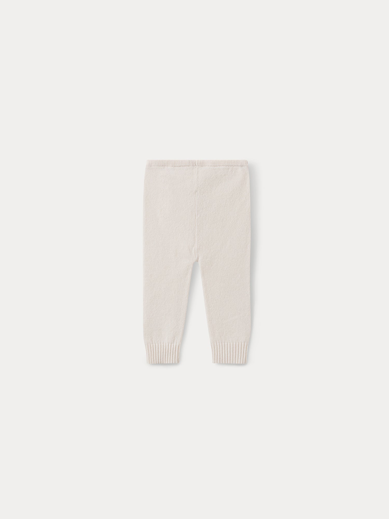 Baby Boys & Girls White Cashmere Leggings