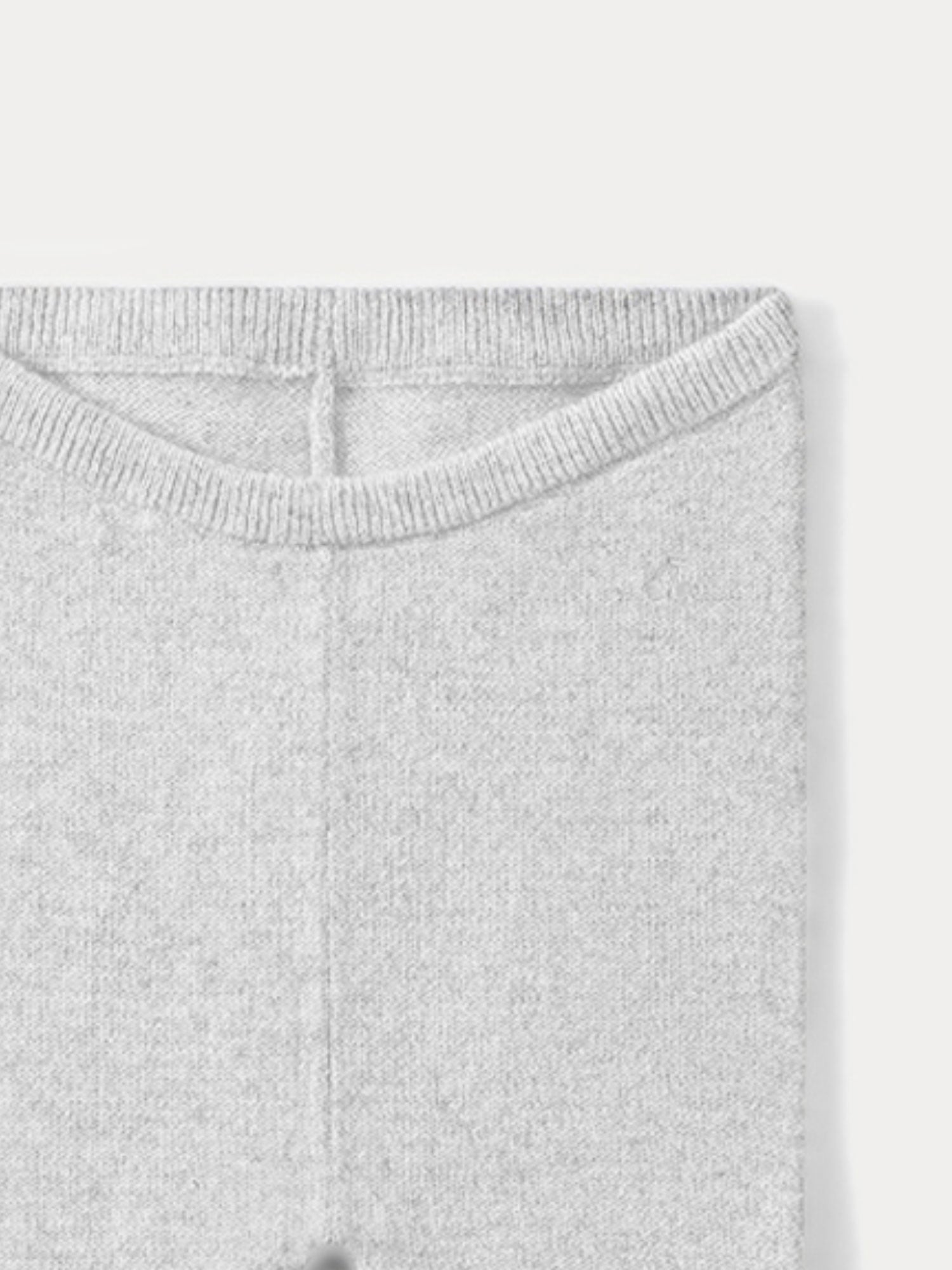 Baby Boys & Girls Grey Cashmere Leggings