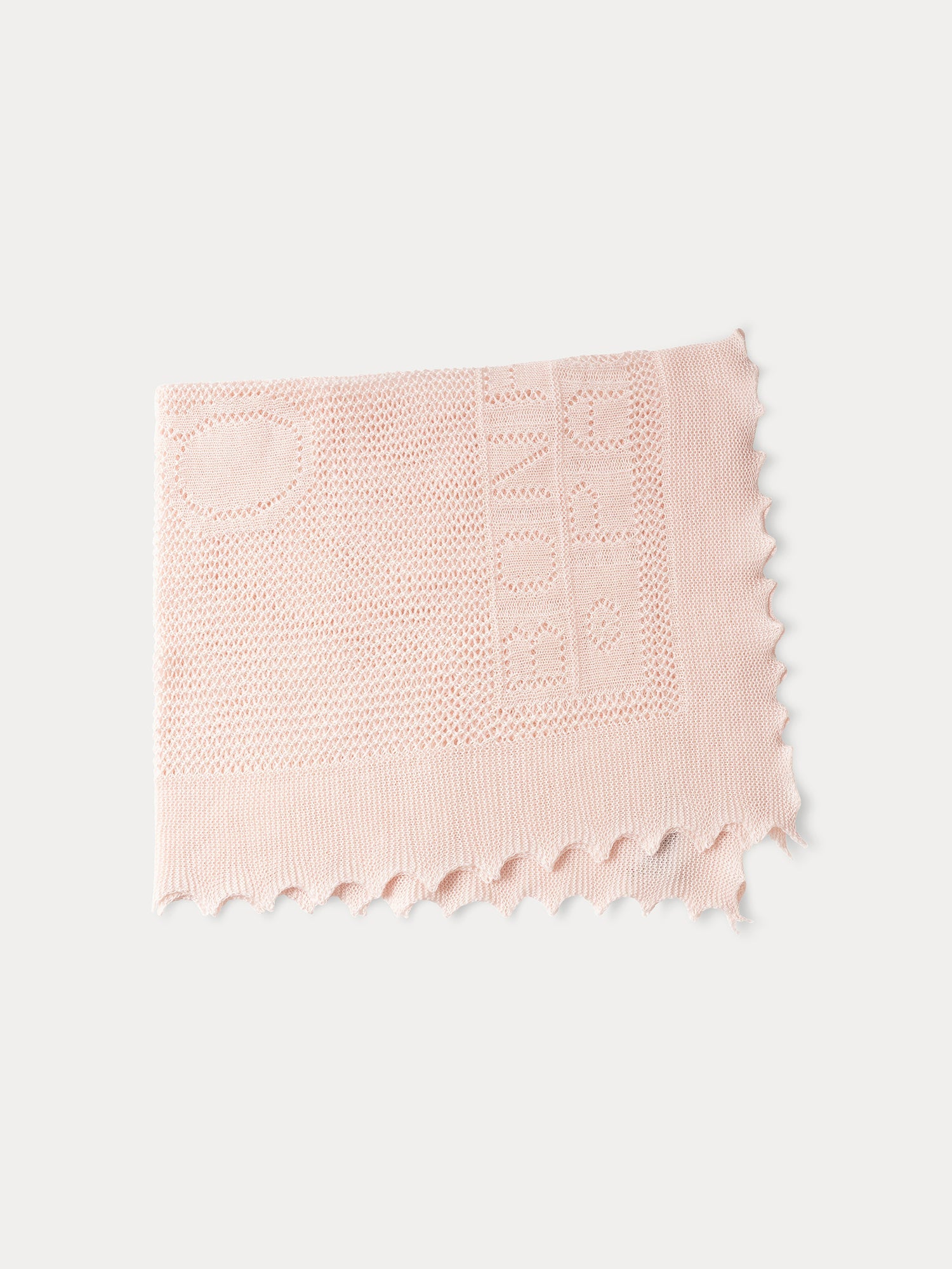 Baby Boys & Girls Pink Wool Blanket