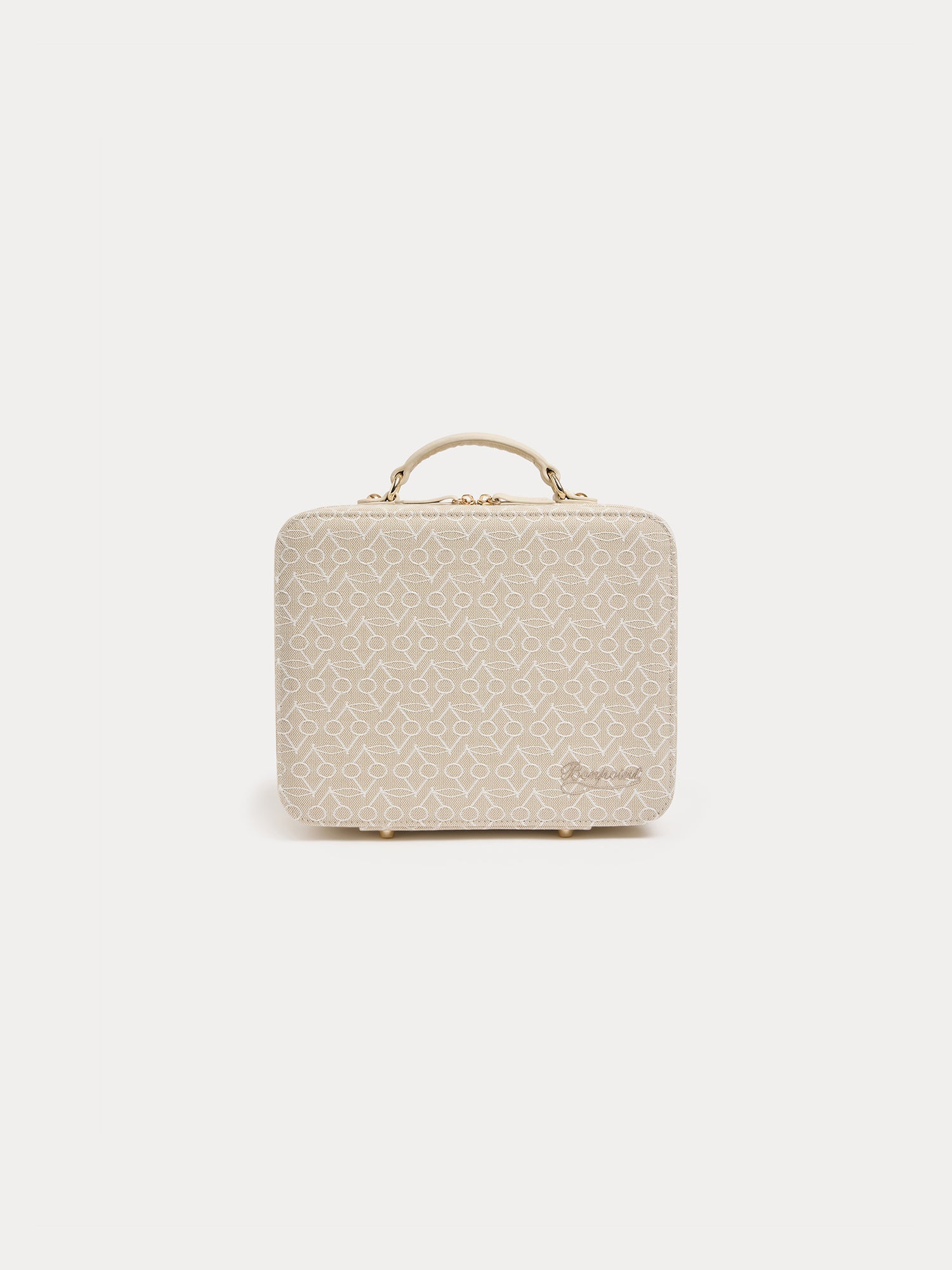 Beige Logo Storage Bag(20x25x10cm)