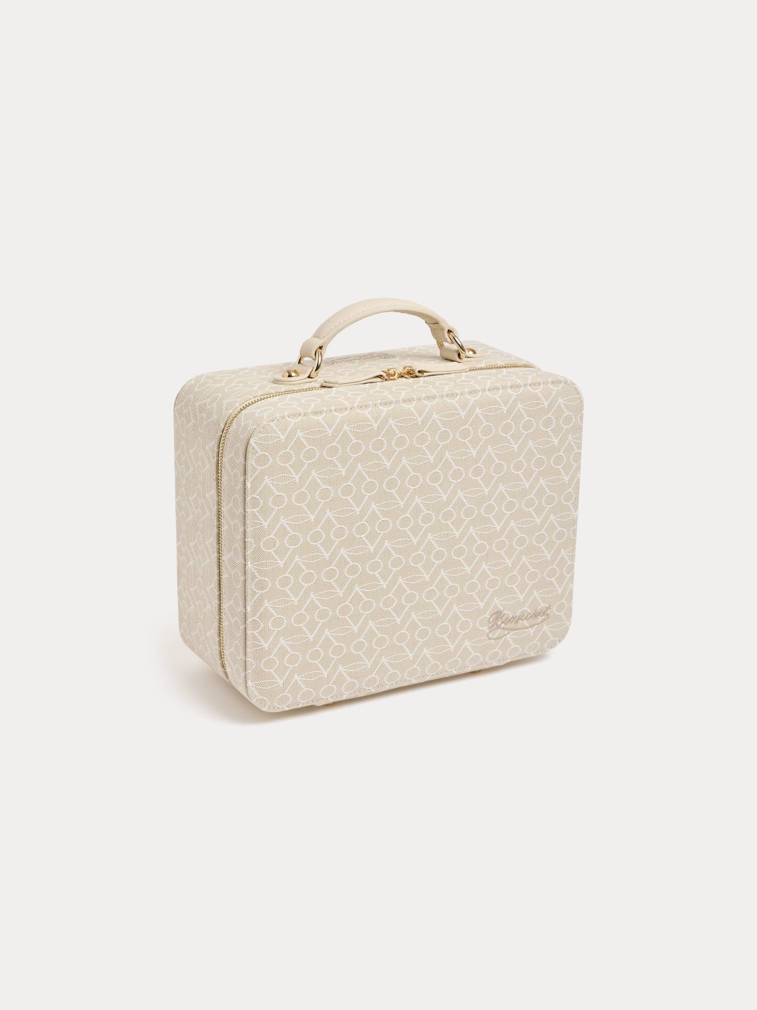 Beige Logo Storage Bag(20x25x10cm)