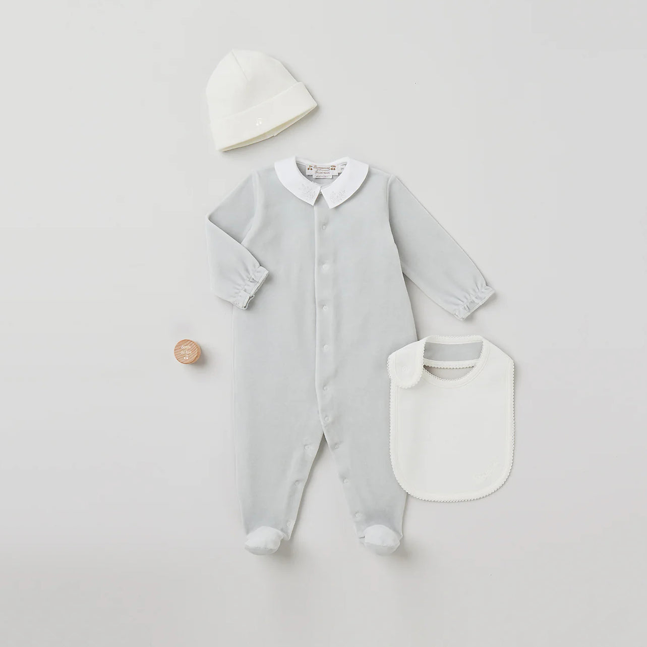 Baby Boys Blue Grey Gift Set