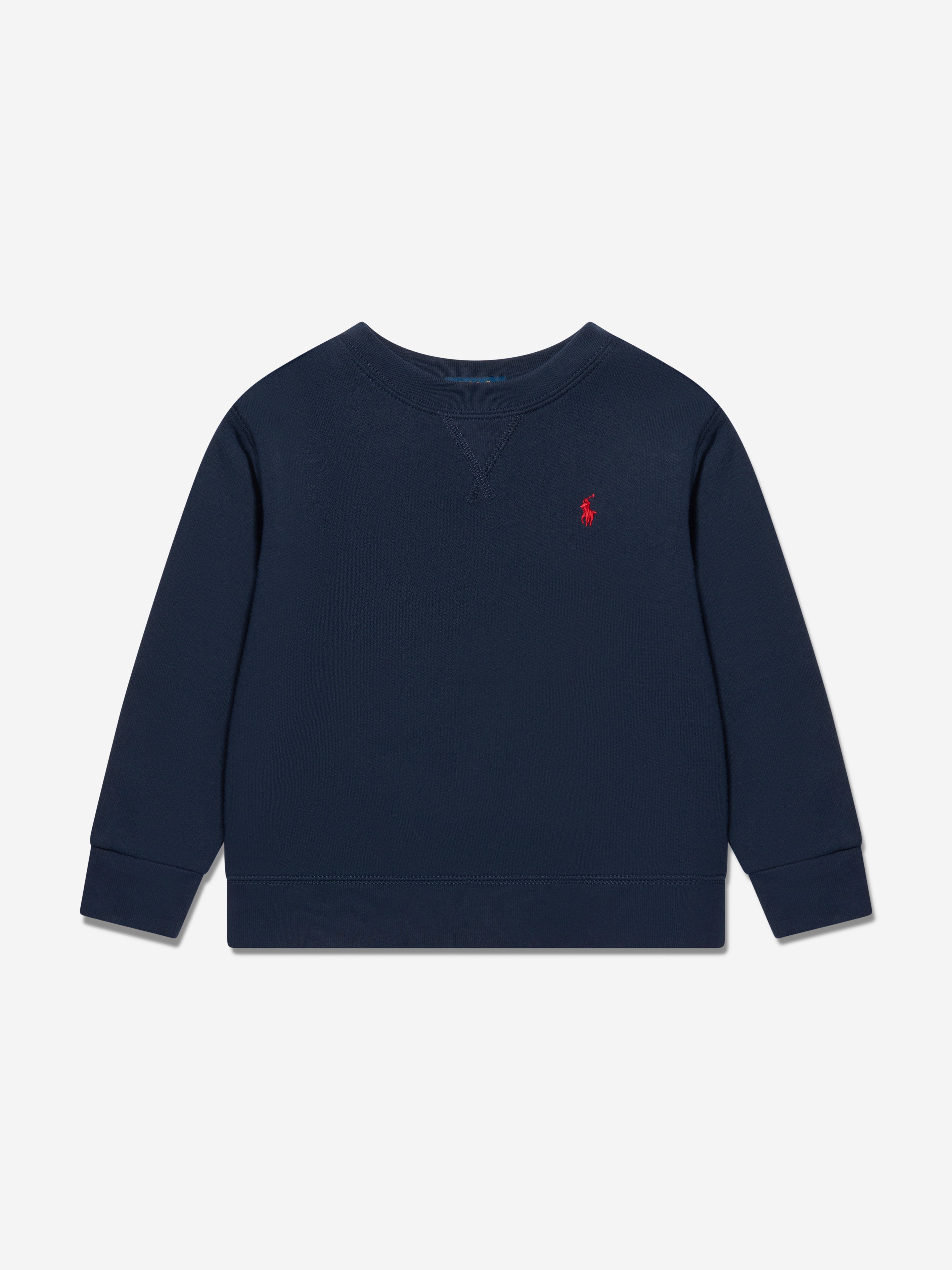 Ralph Lauren Boys Logo Sweatshirt in Navy