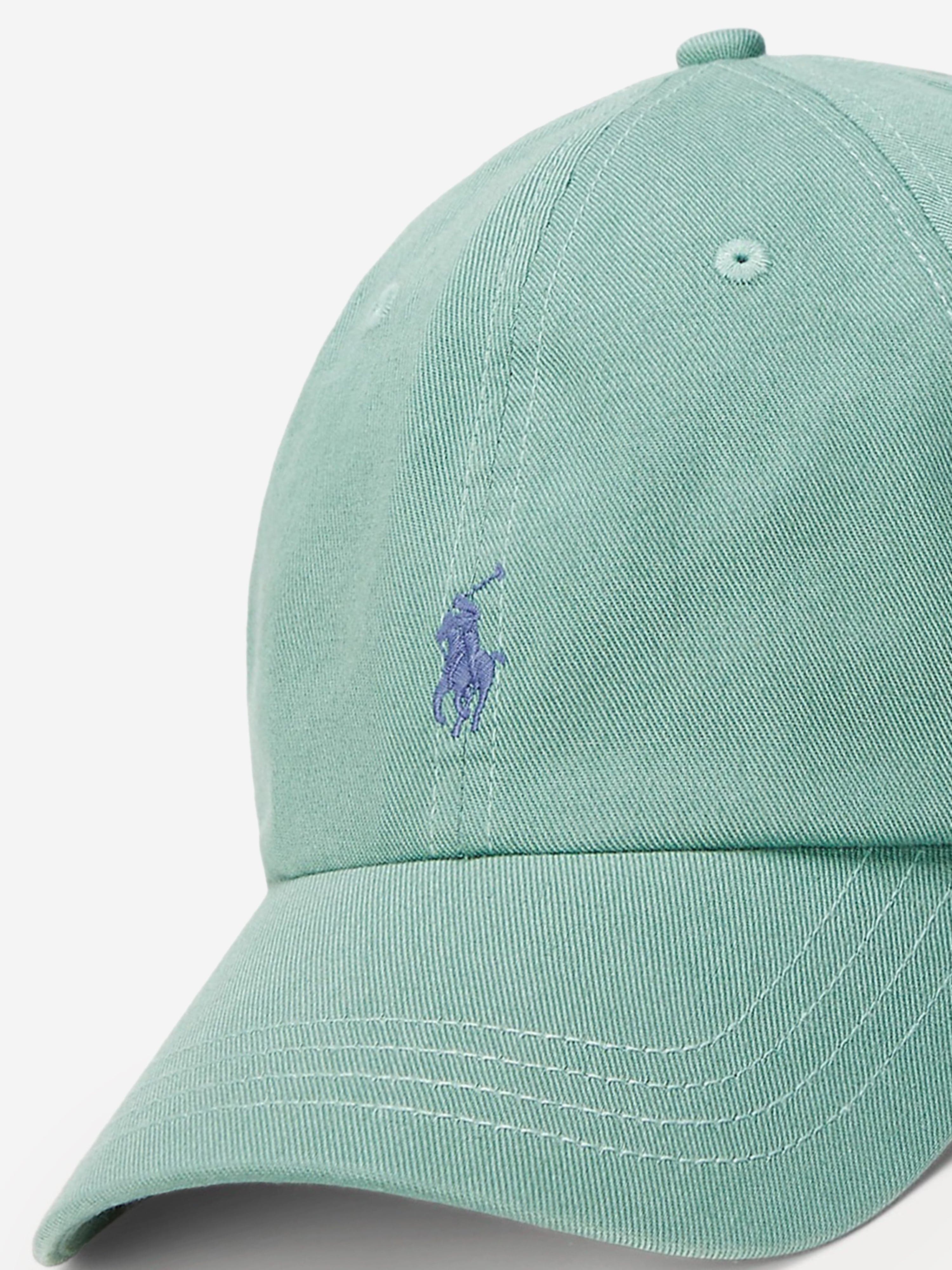 Ralph Lauren Boys Logo Cap in Green