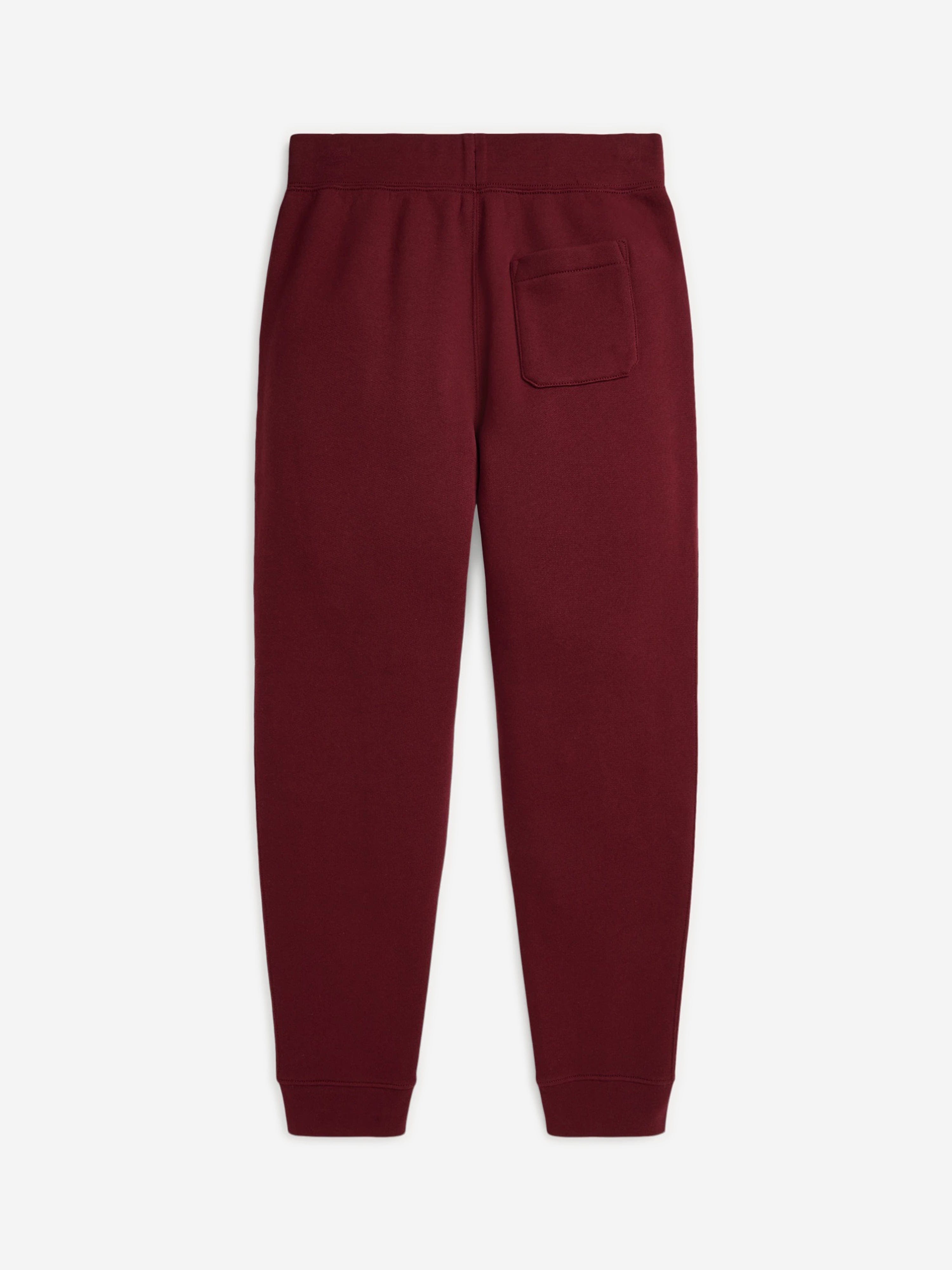 Ralph Lauren Boys Logo Joggers in Red