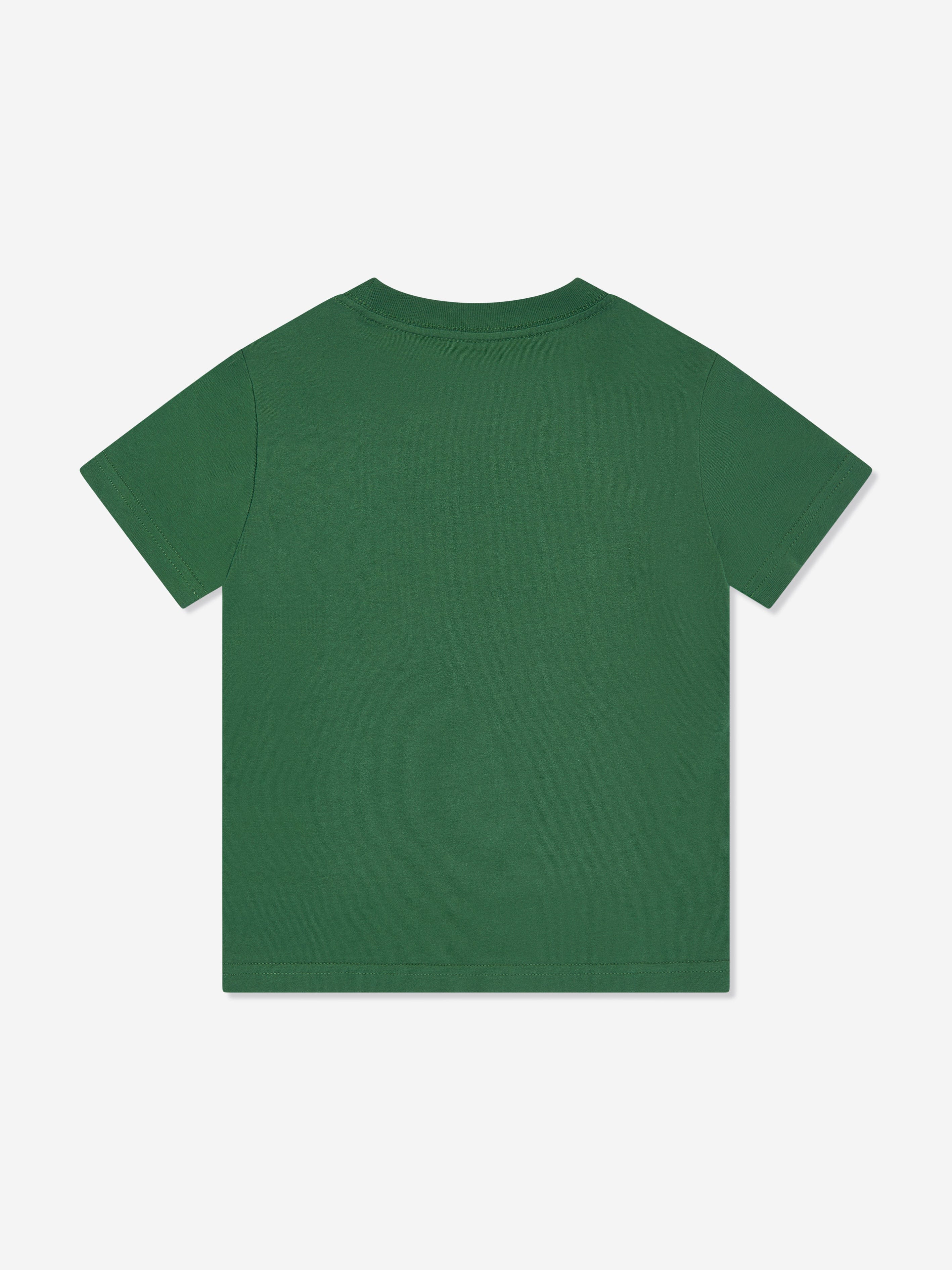 Boys Logo T-Shirt in Green