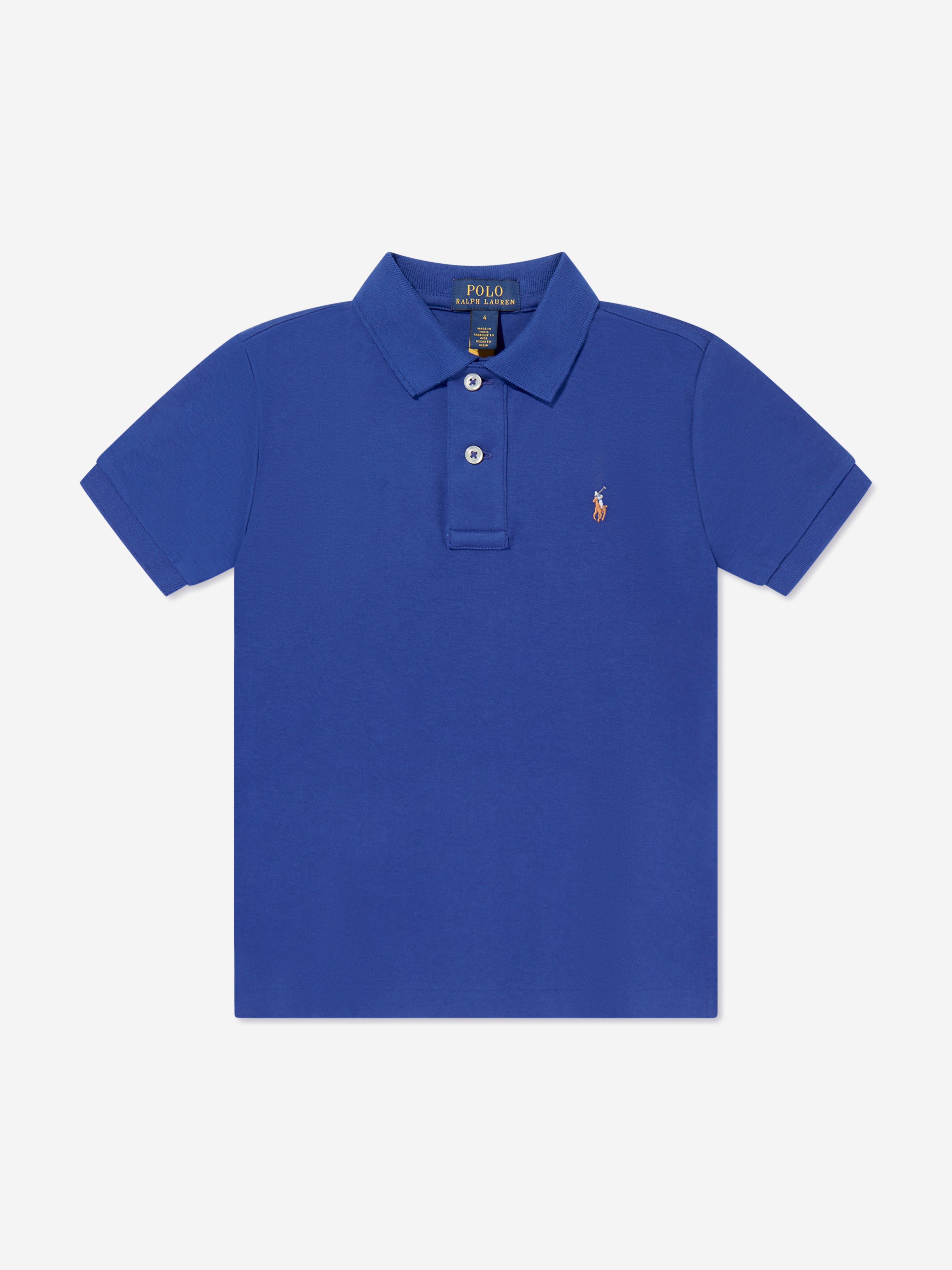 Ralph Lauren Boys Logo Polo Shirti n Blue