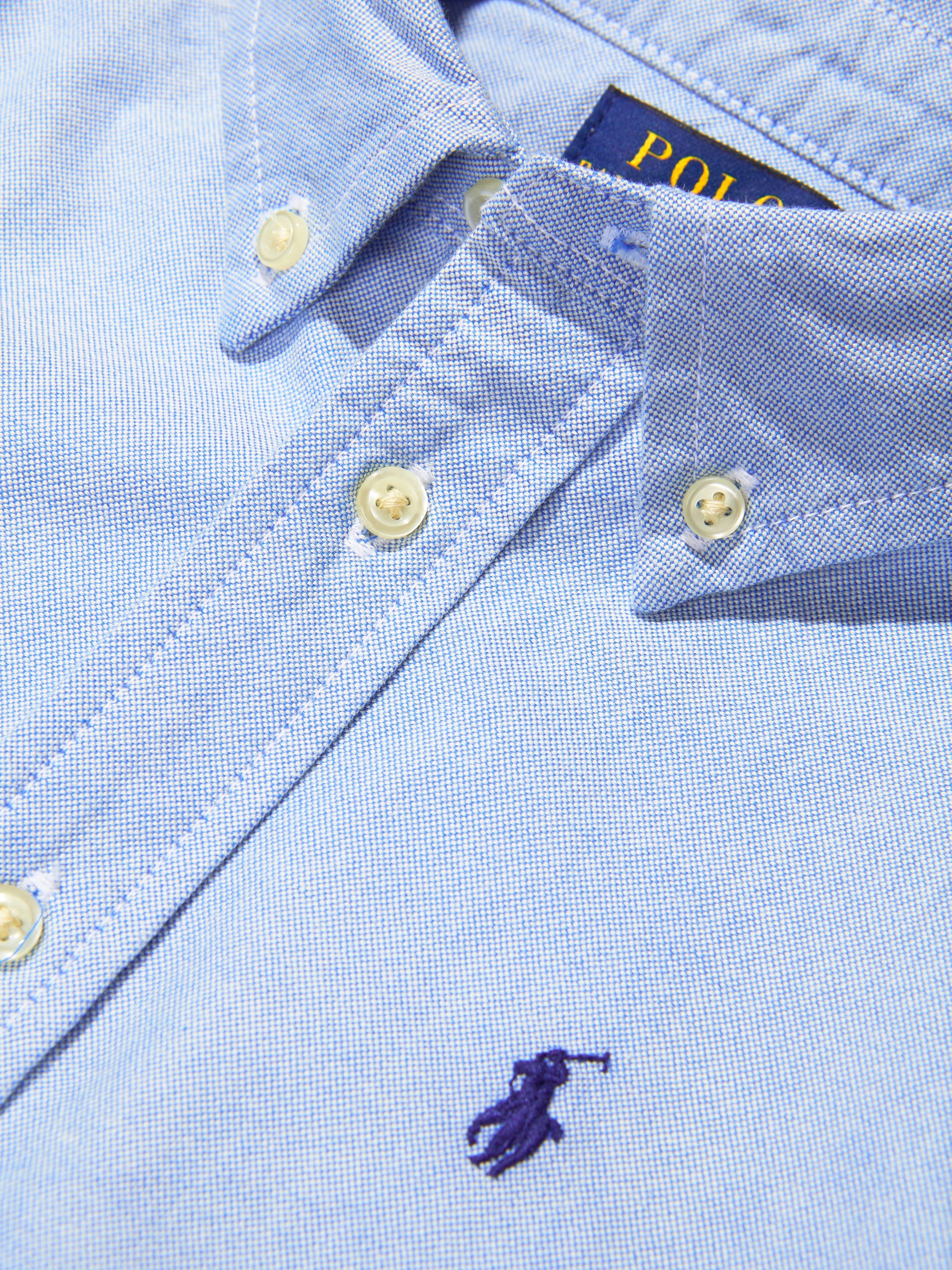 Ralph Lauren Boys Logo Shirt in Blue