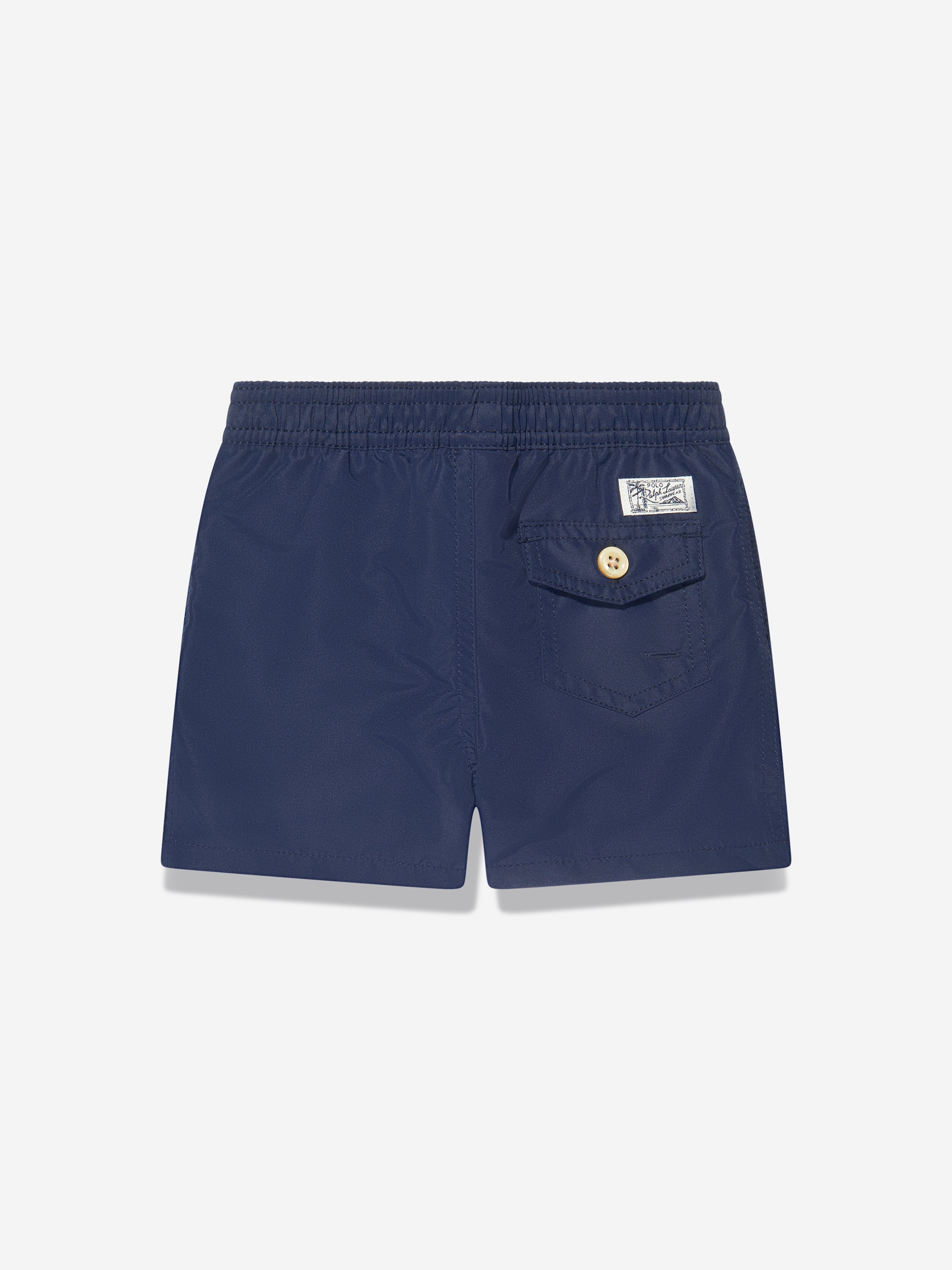 Baby Boys Logo Swim Shorts in Navy