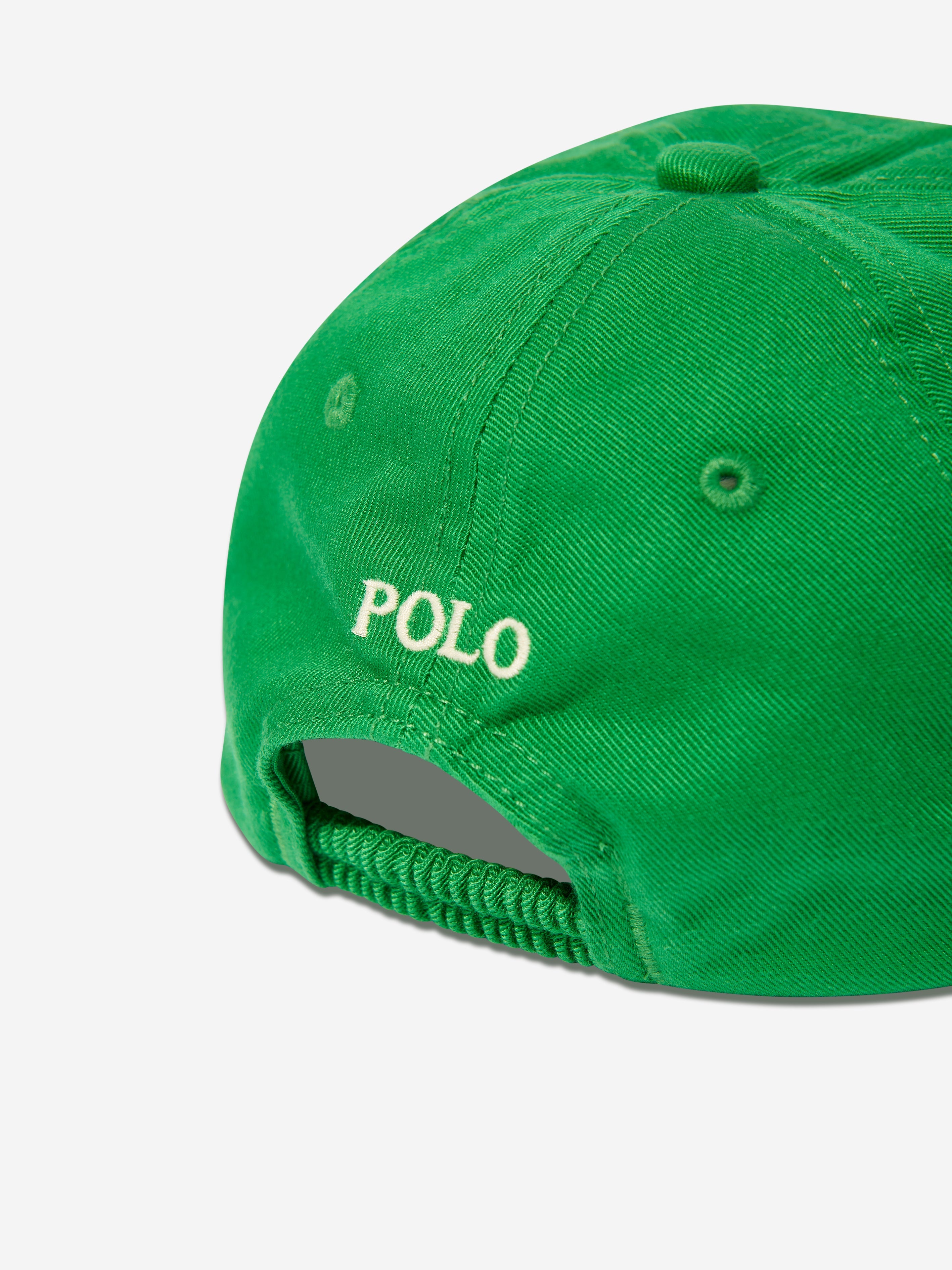 Baby Boys Logo Cap in Green