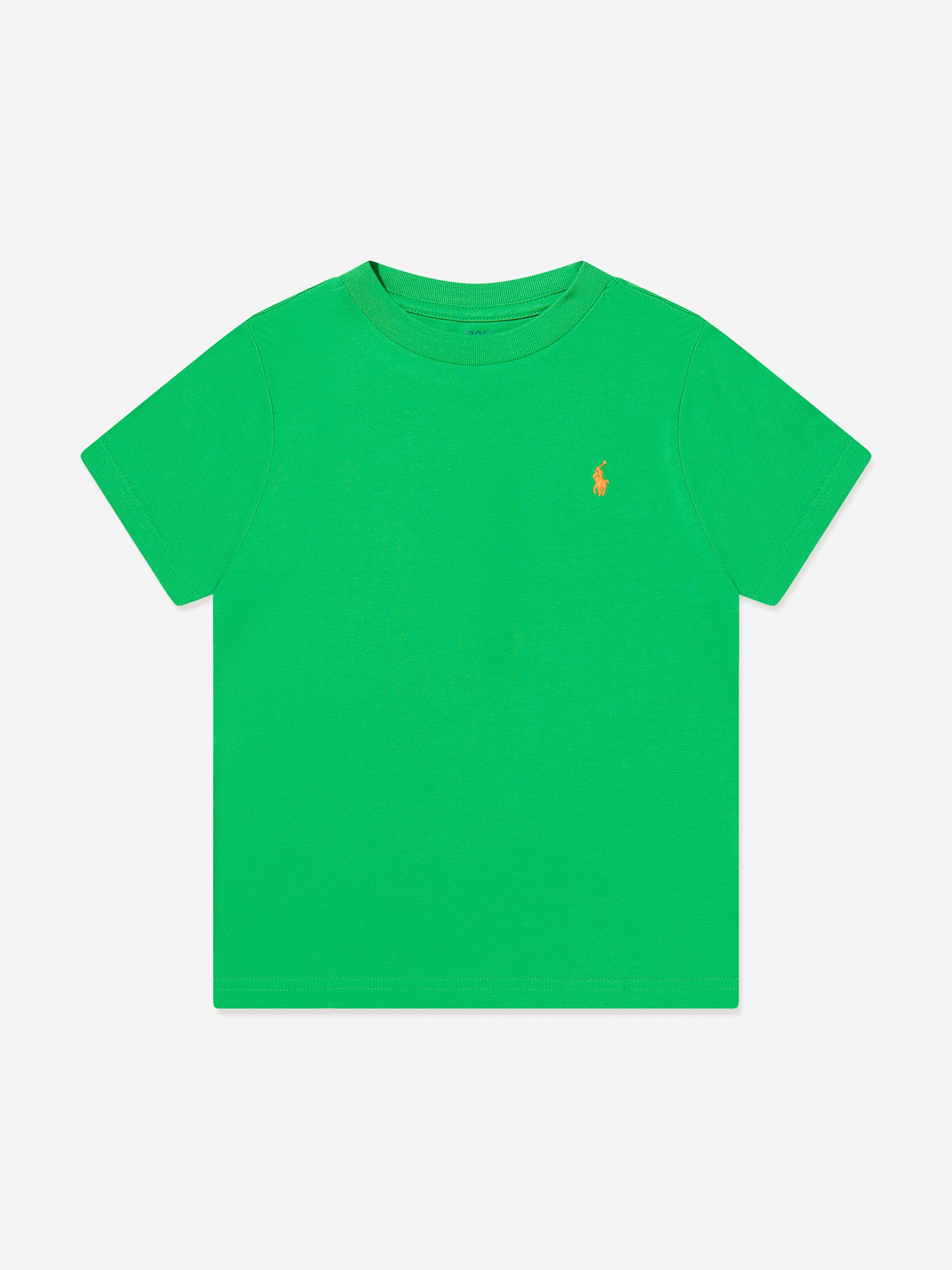 Boys Logo T-Shirt in Green