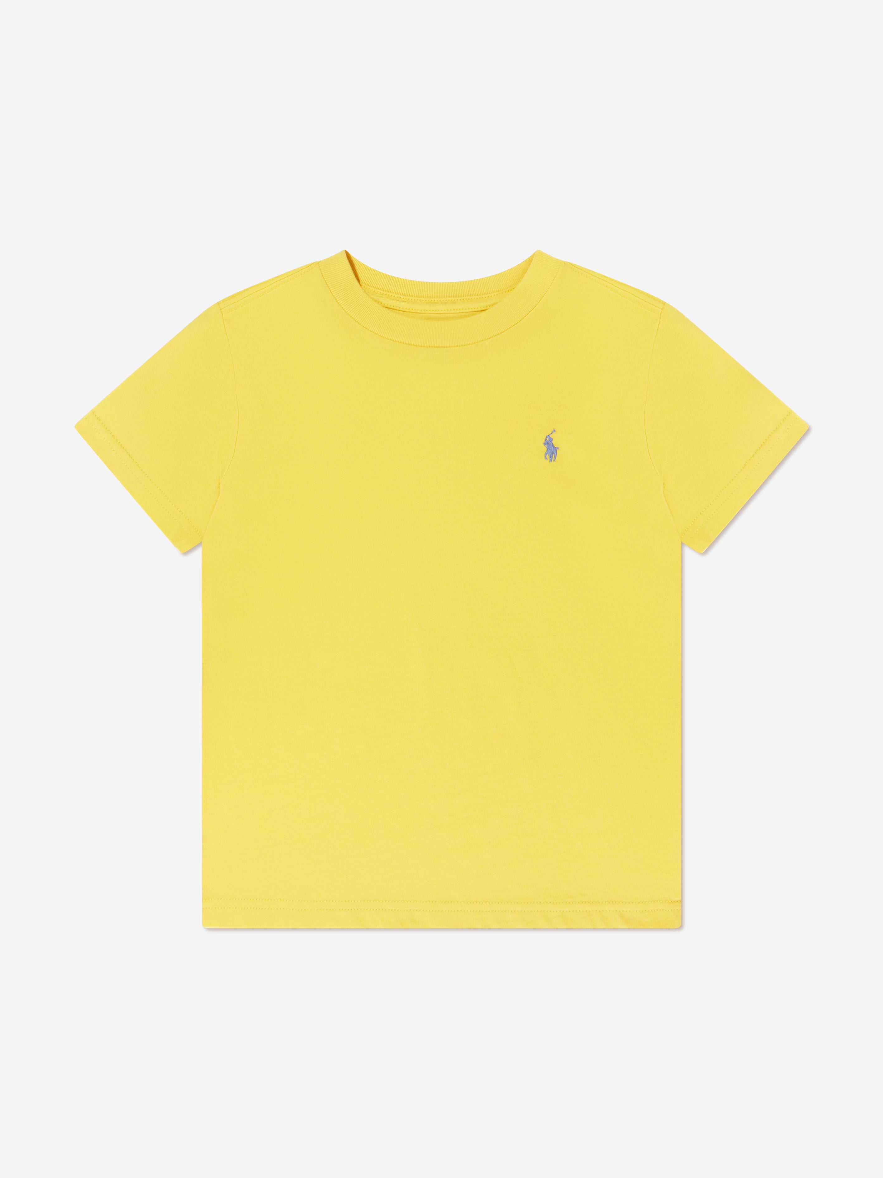 Boys Logo T-Shirt in Yellow