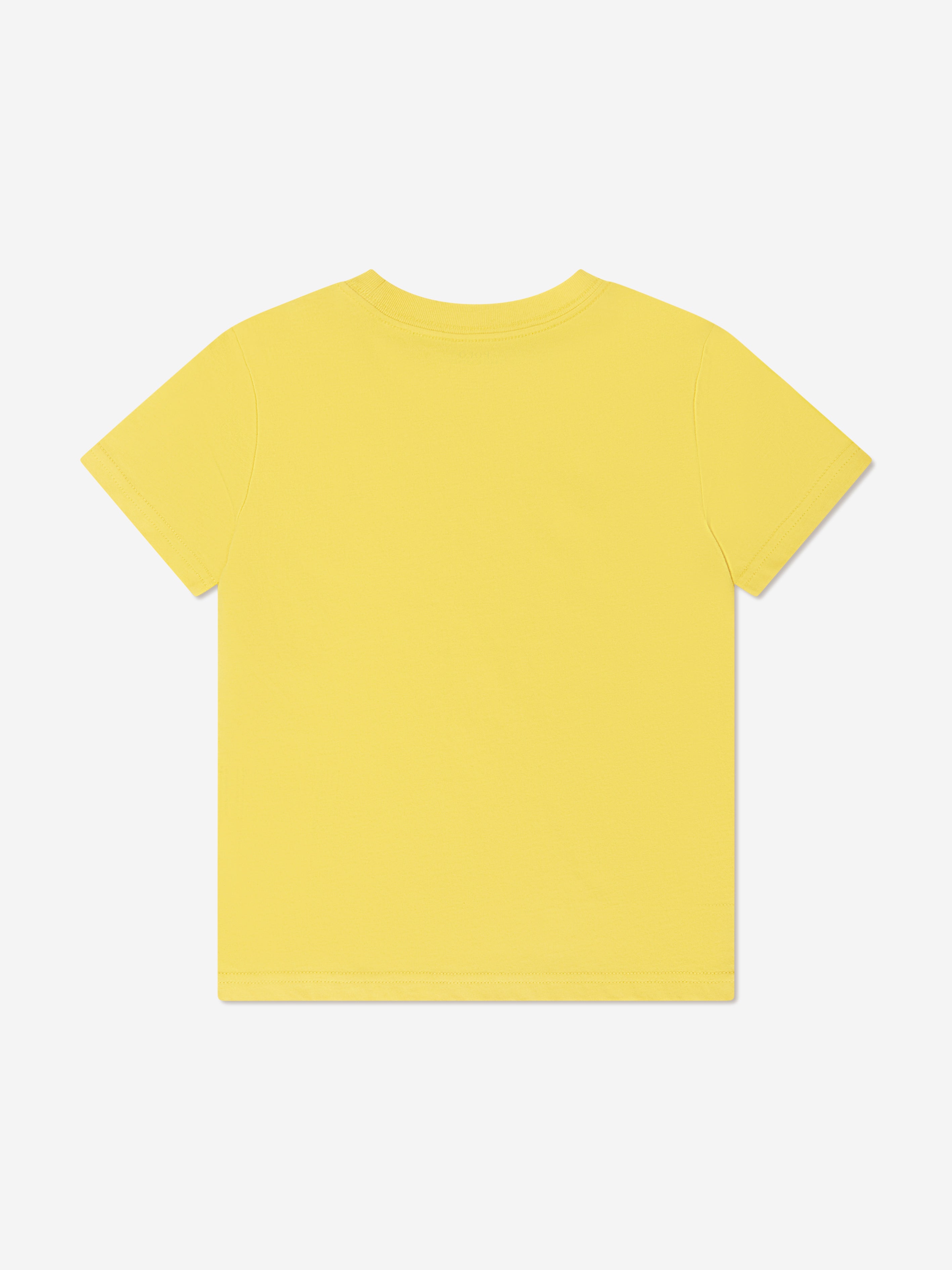 Boys Logo T-Shirt in Yellow