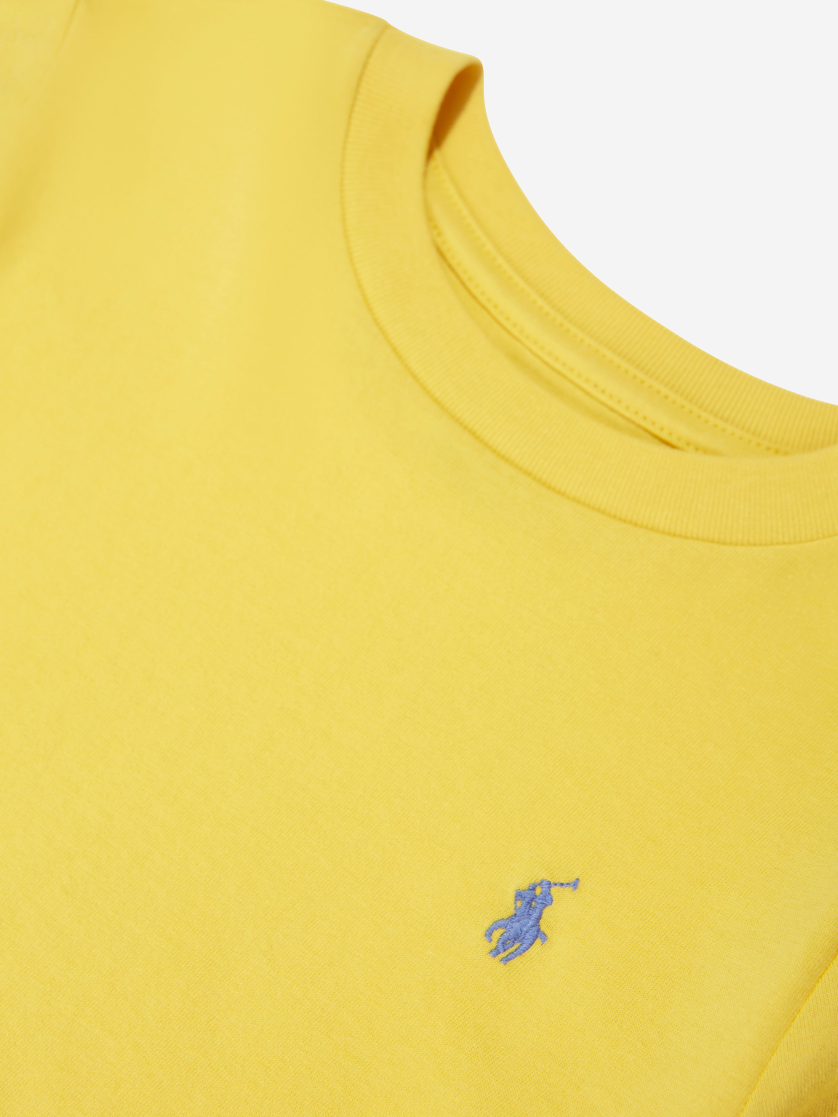 Boys Logo T-Shirt in Yellow