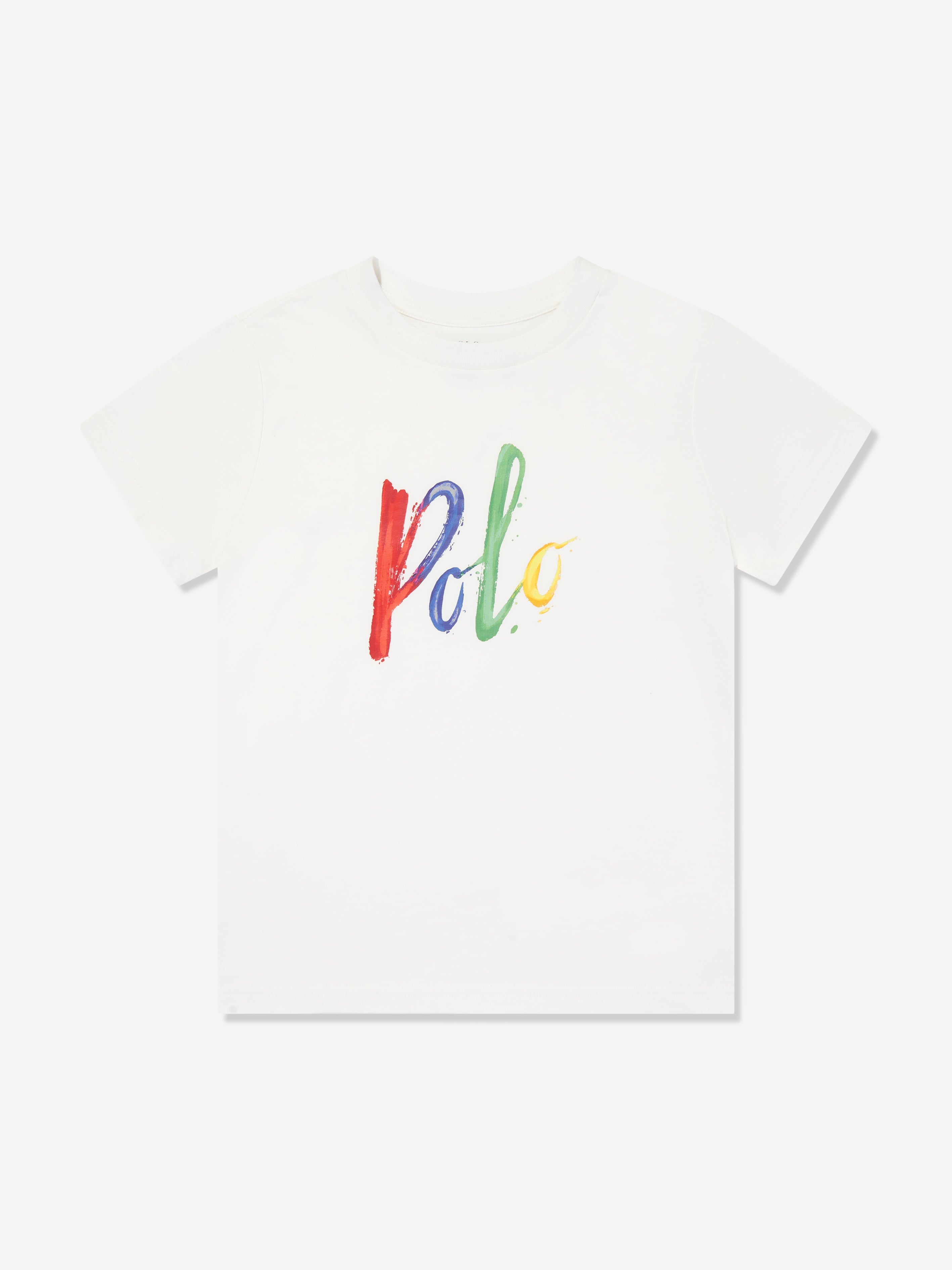 Boys Polo T-Shirt in White