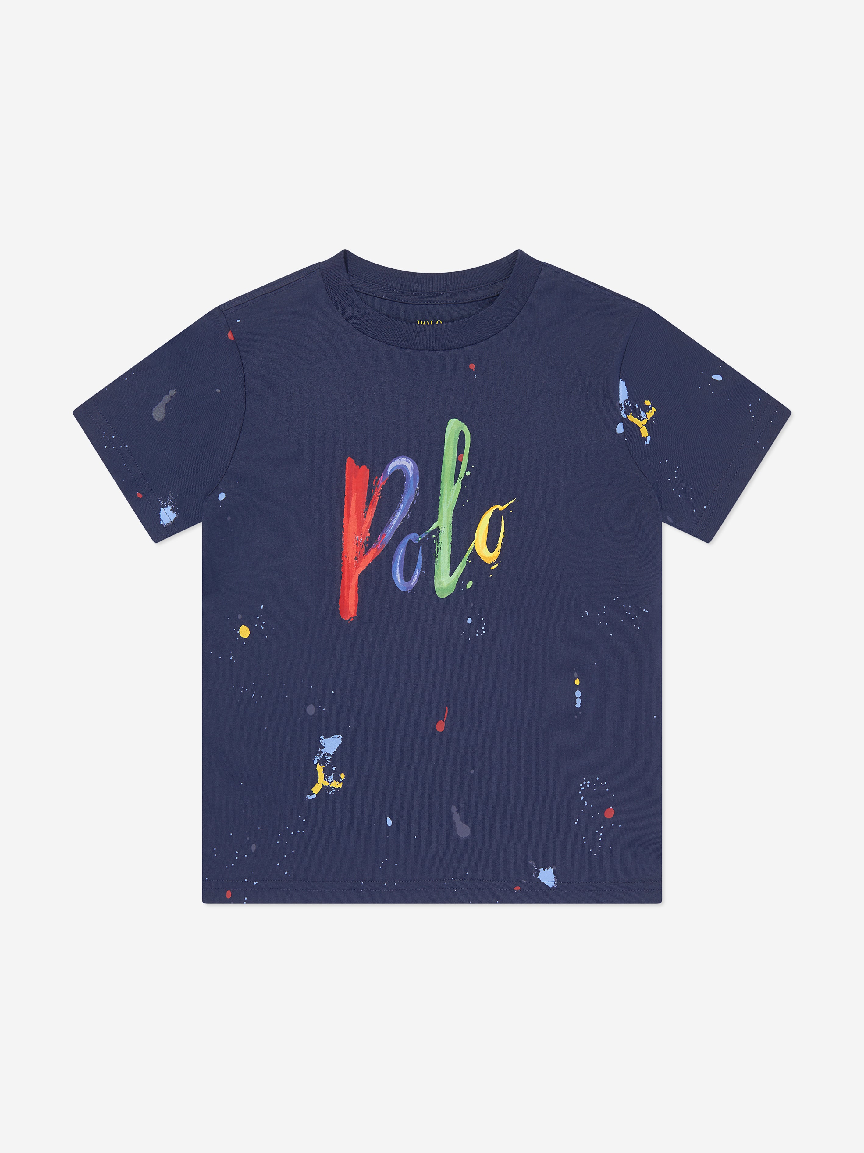 Boys Polo T-Shirt in Navy