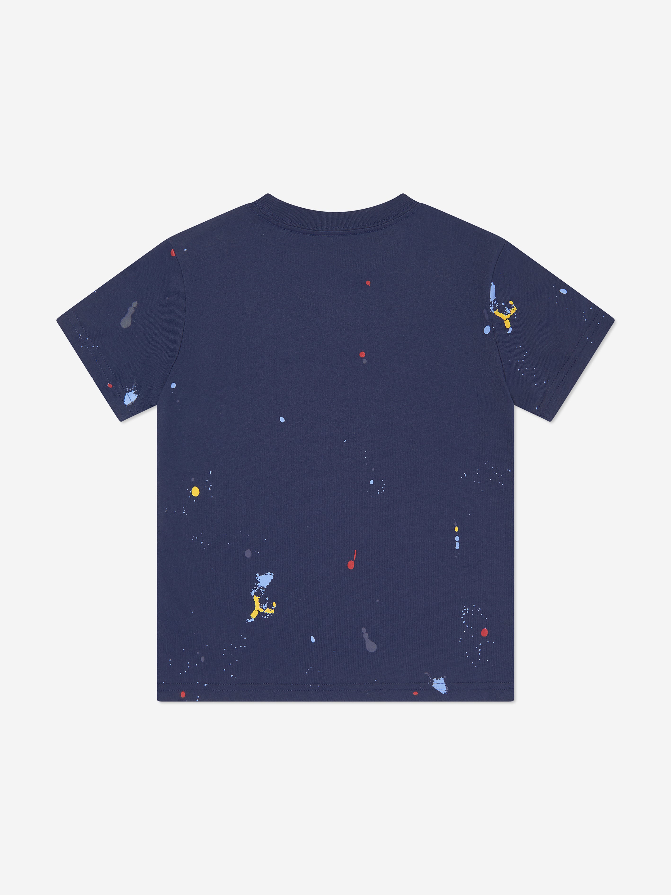 Boys Polo T-Shirt in Navy