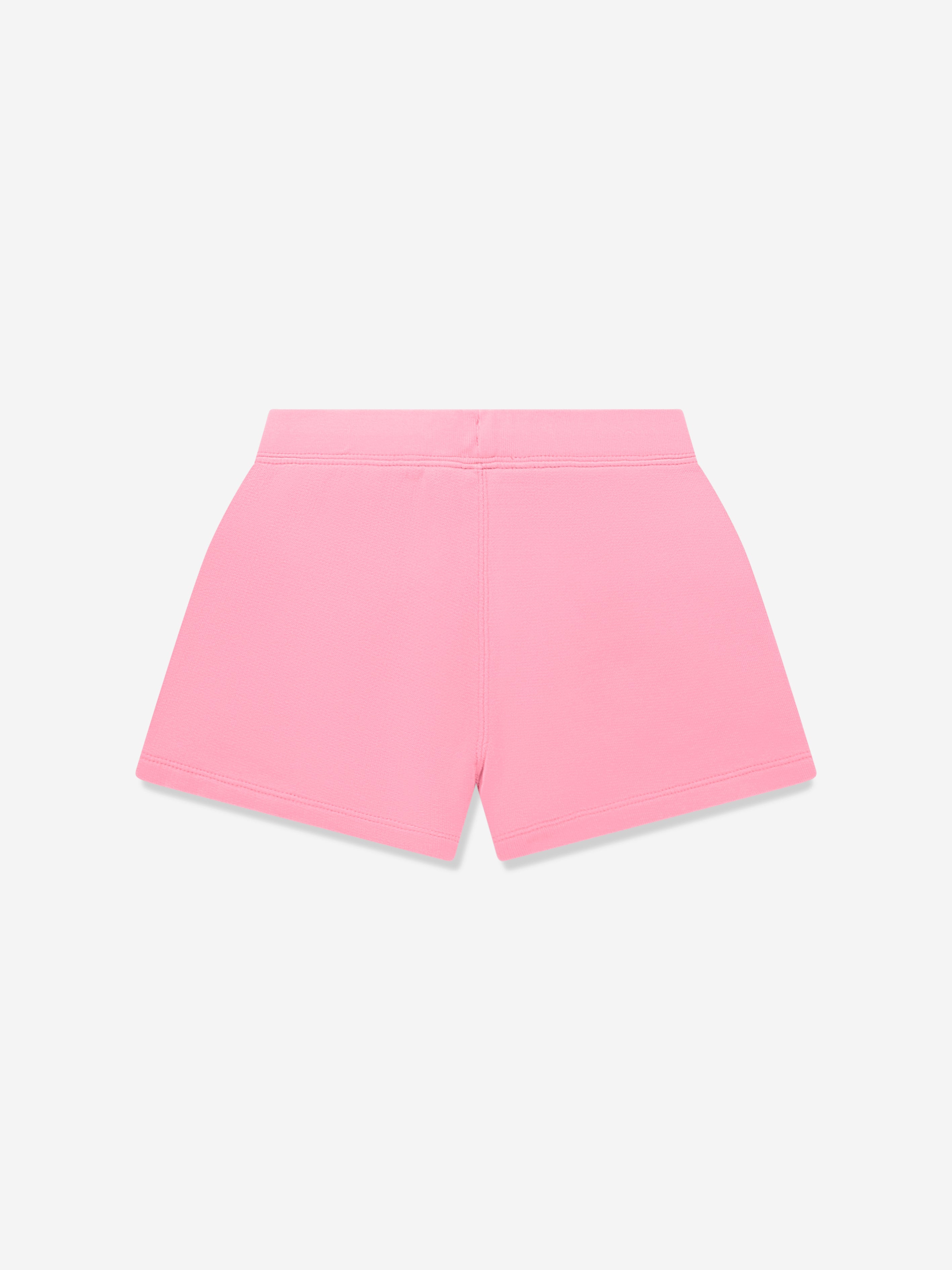 Girls Logo Shorts in Pink