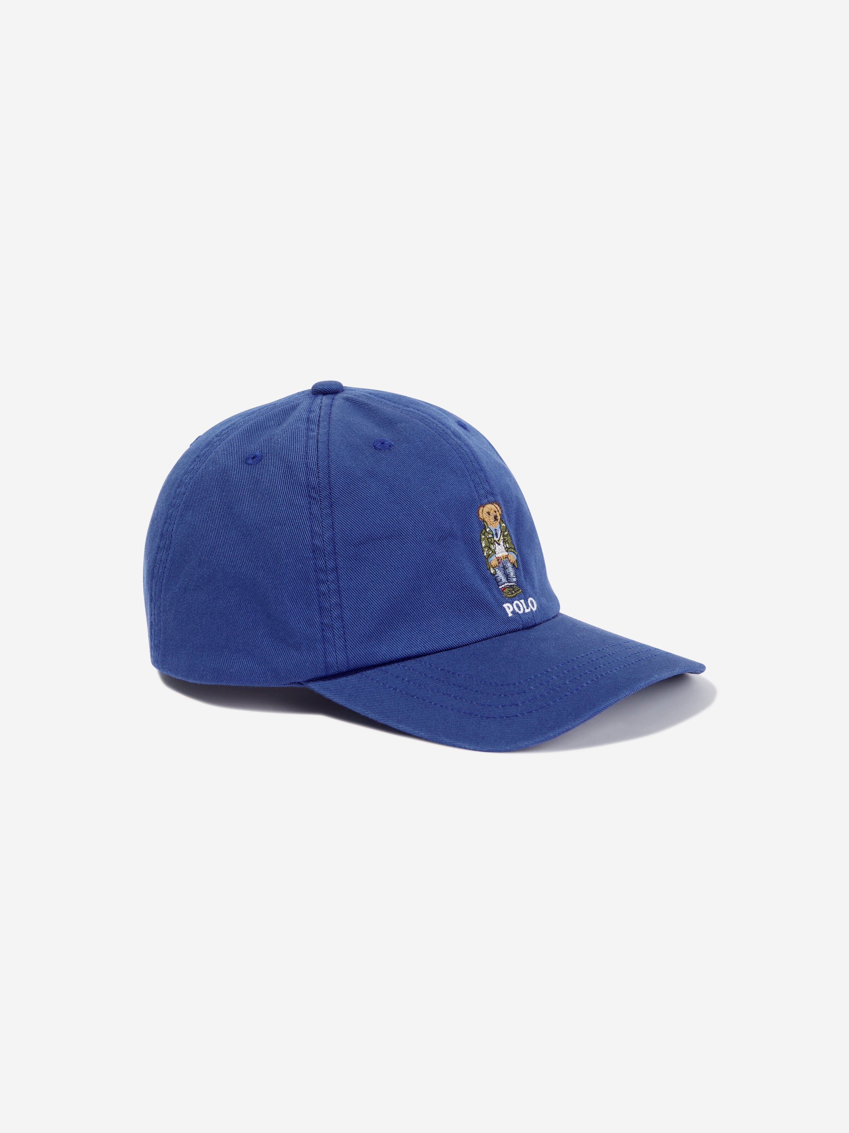 Boys Bear Cap in Blue