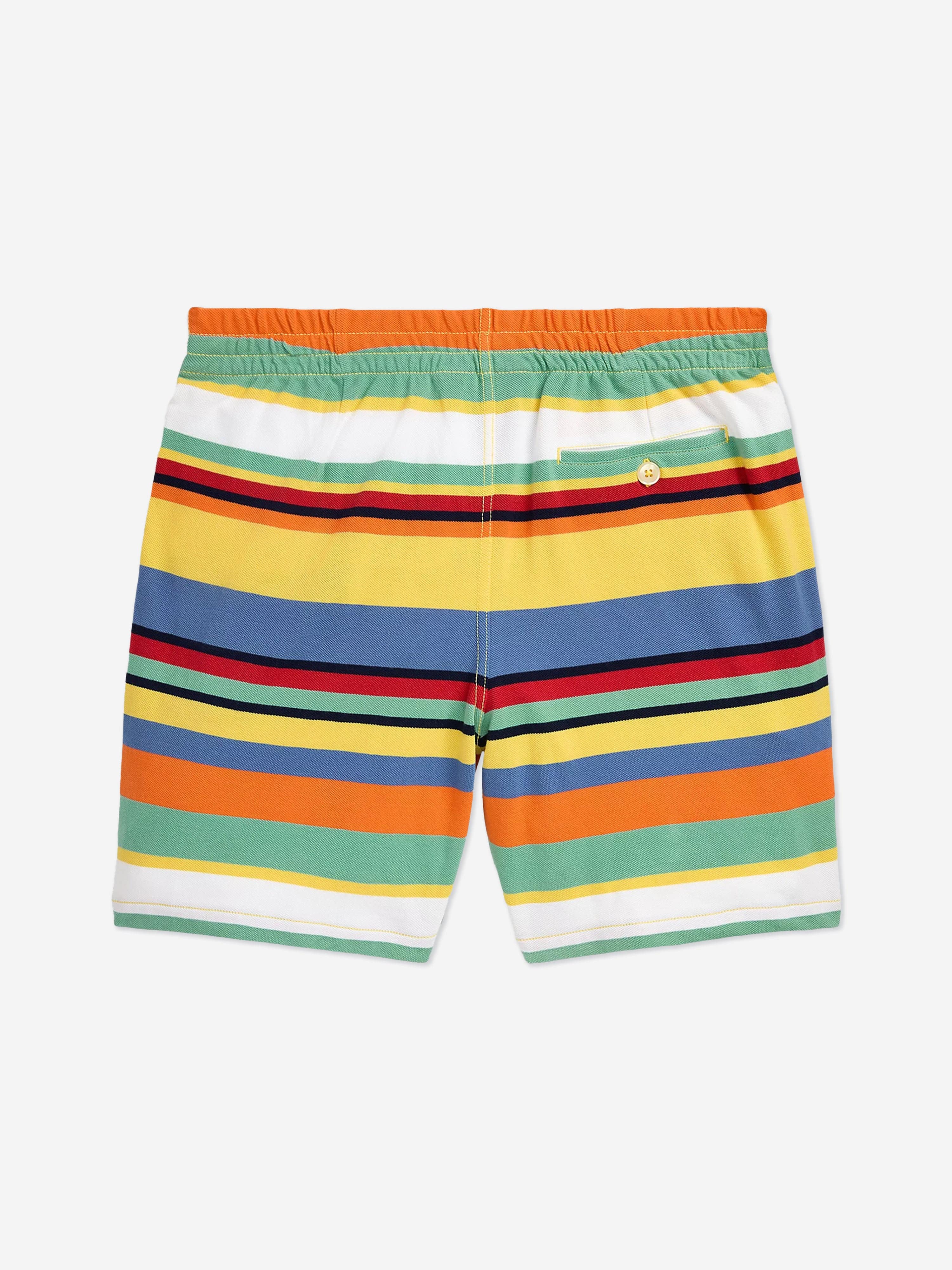 Ralph Lauren Boys Striped Shorts in Multicolour