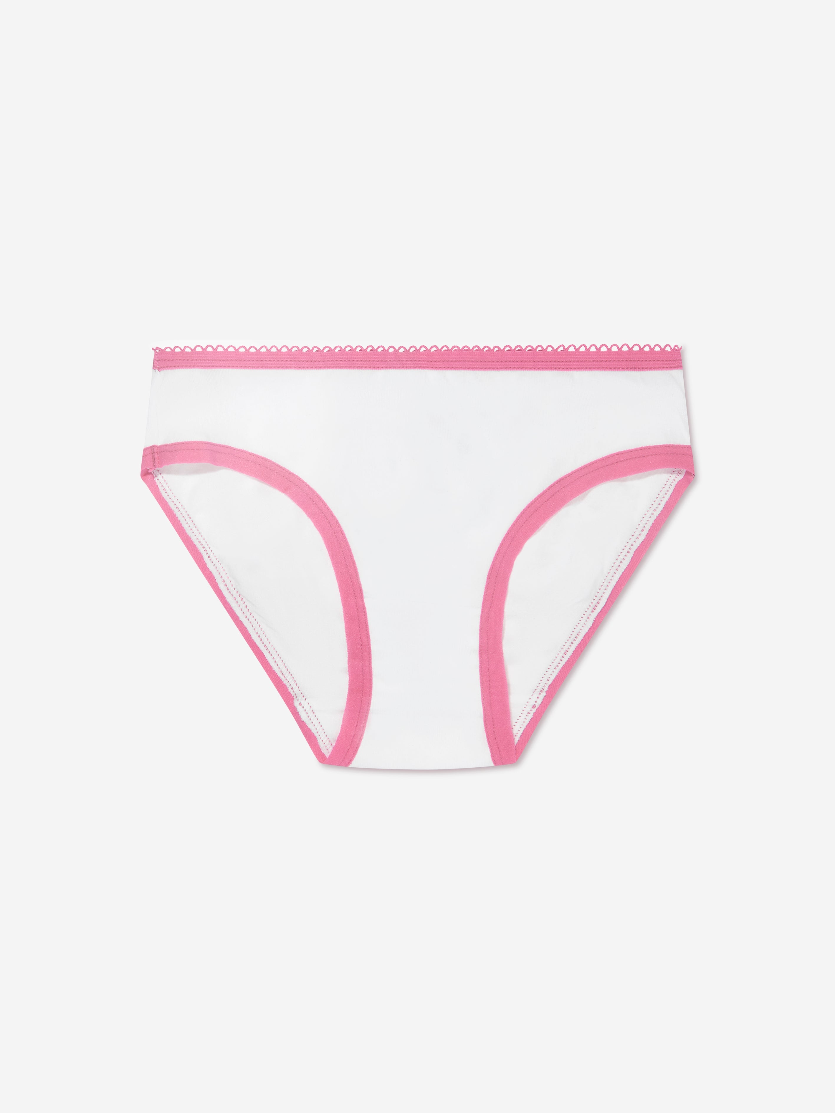 Girls 5 Pack Knickers Set in Pink