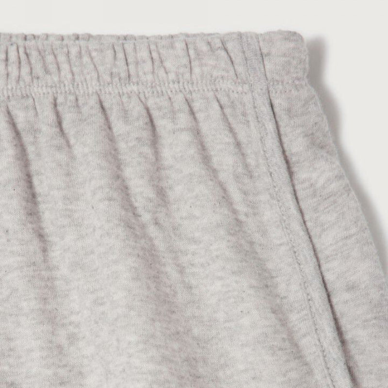 Women Light Grey Cotton Shorts