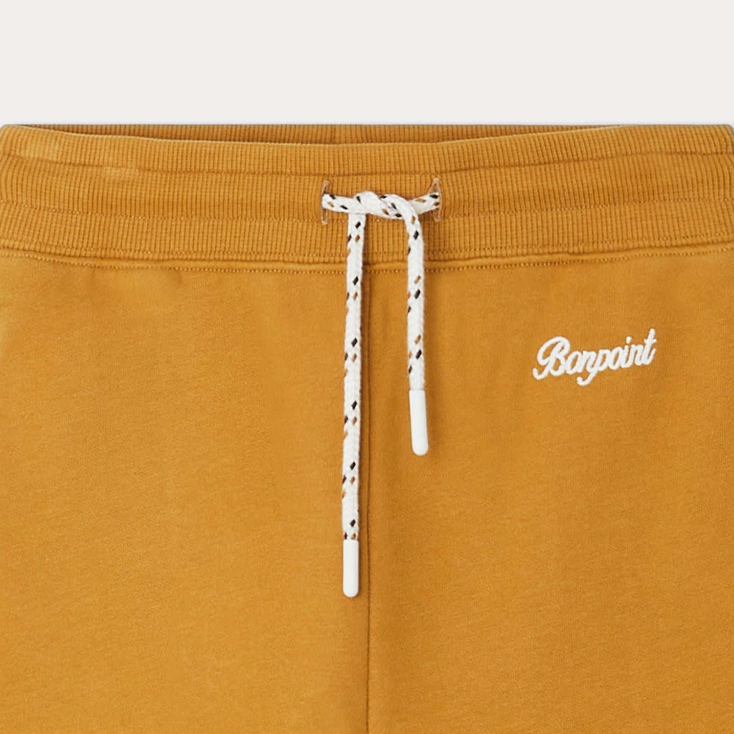 Boys Gold Cotton Trousers