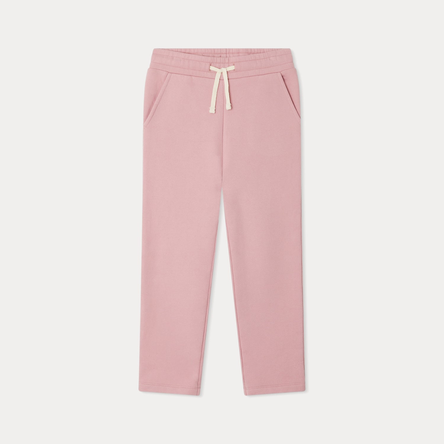 Girls Pink Cotton Trousers