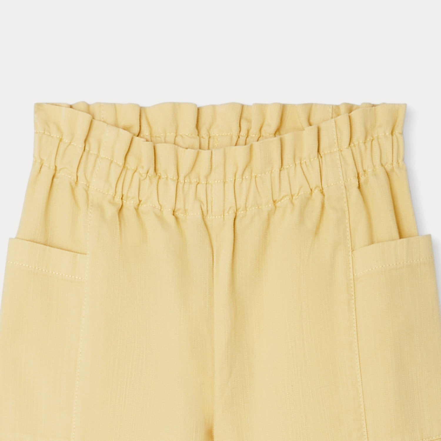 Girls Yellow Trousers