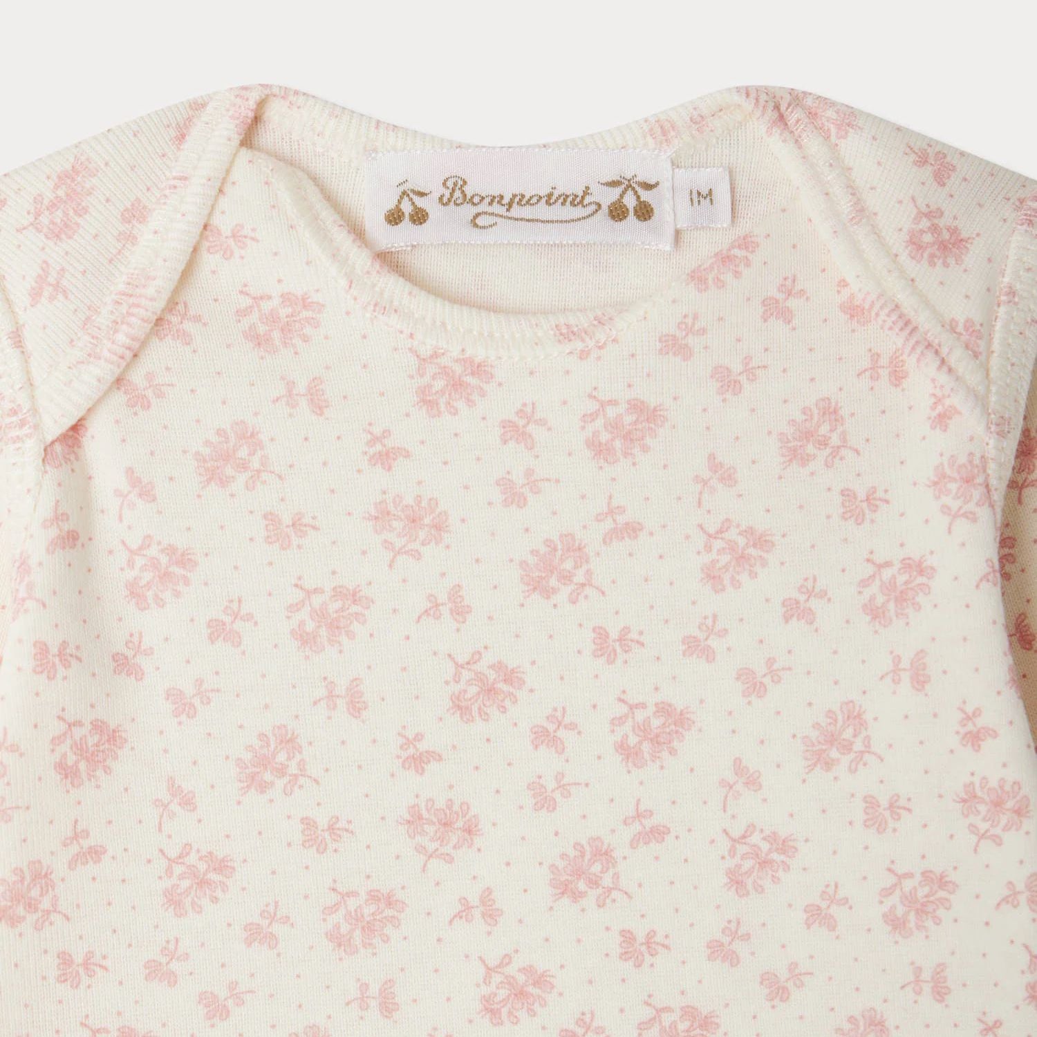Baby Boys & Girls Pink Floral Cotton Set