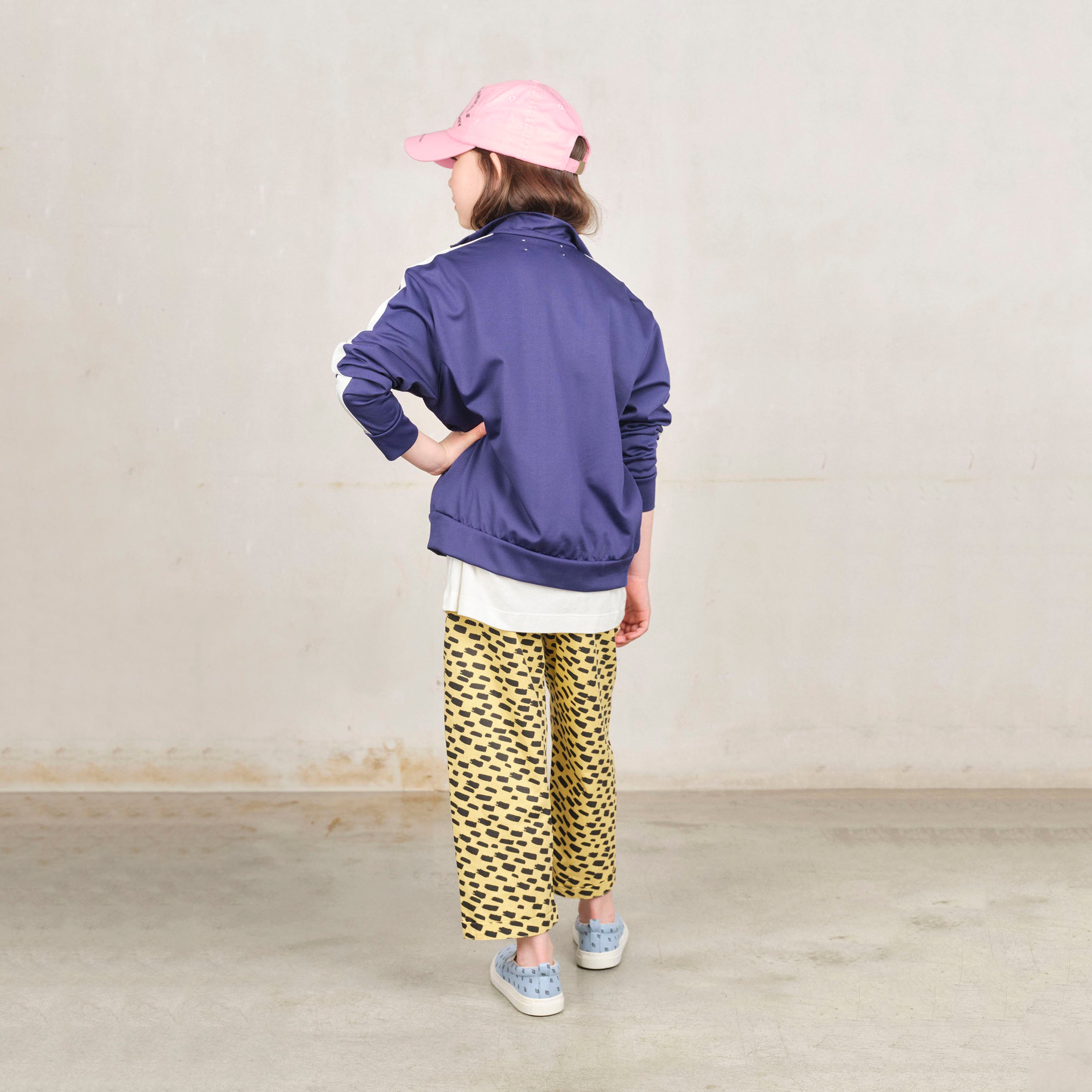Boys & Girls Dark Blue Zip-Up Top