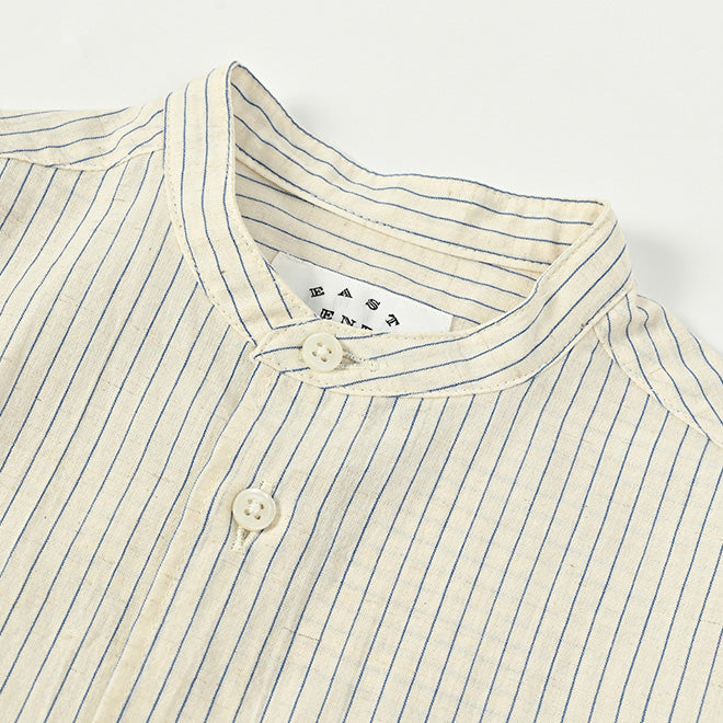 Boys & Girls Ivory Stripes Cotton Shirt