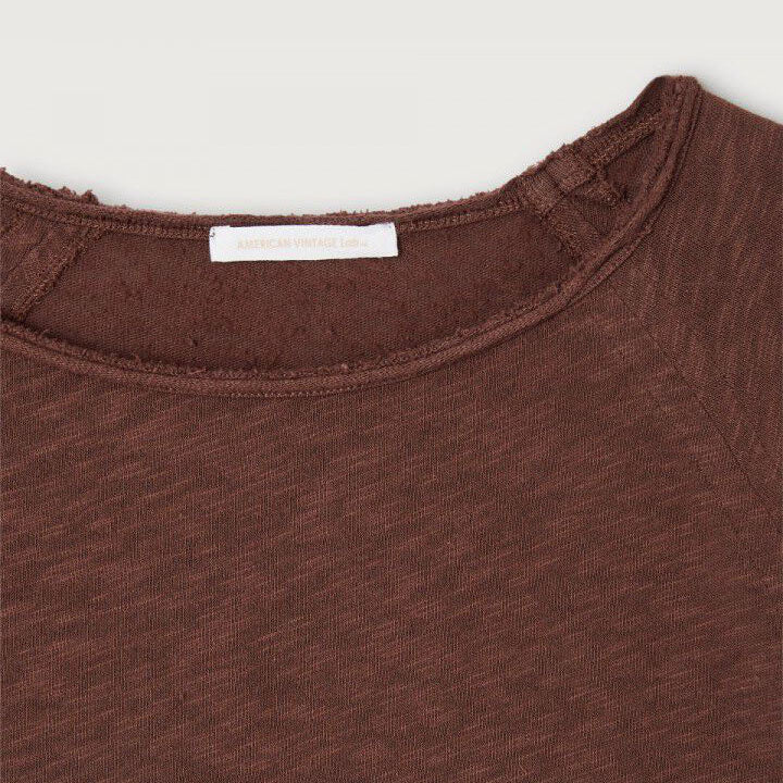 Women Brown Cotton T-Shirt