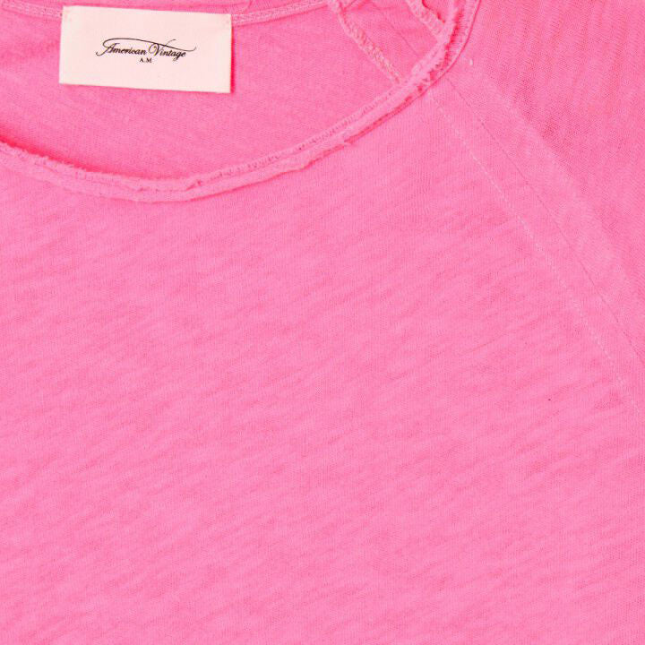Women Pink Cotton T-Shirt
