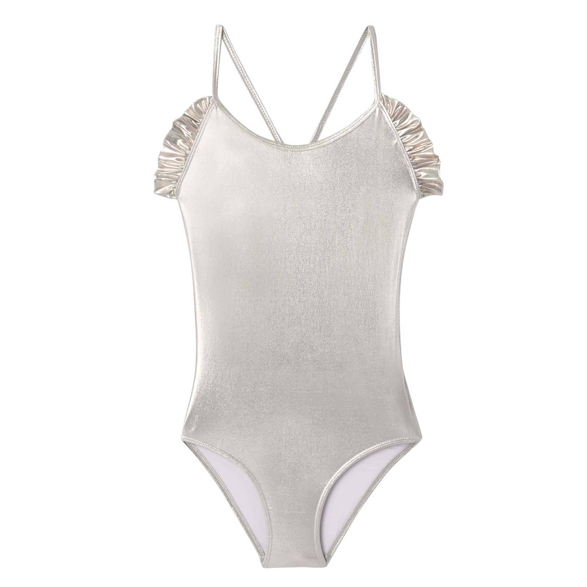 Girls Champagne Swimsuit