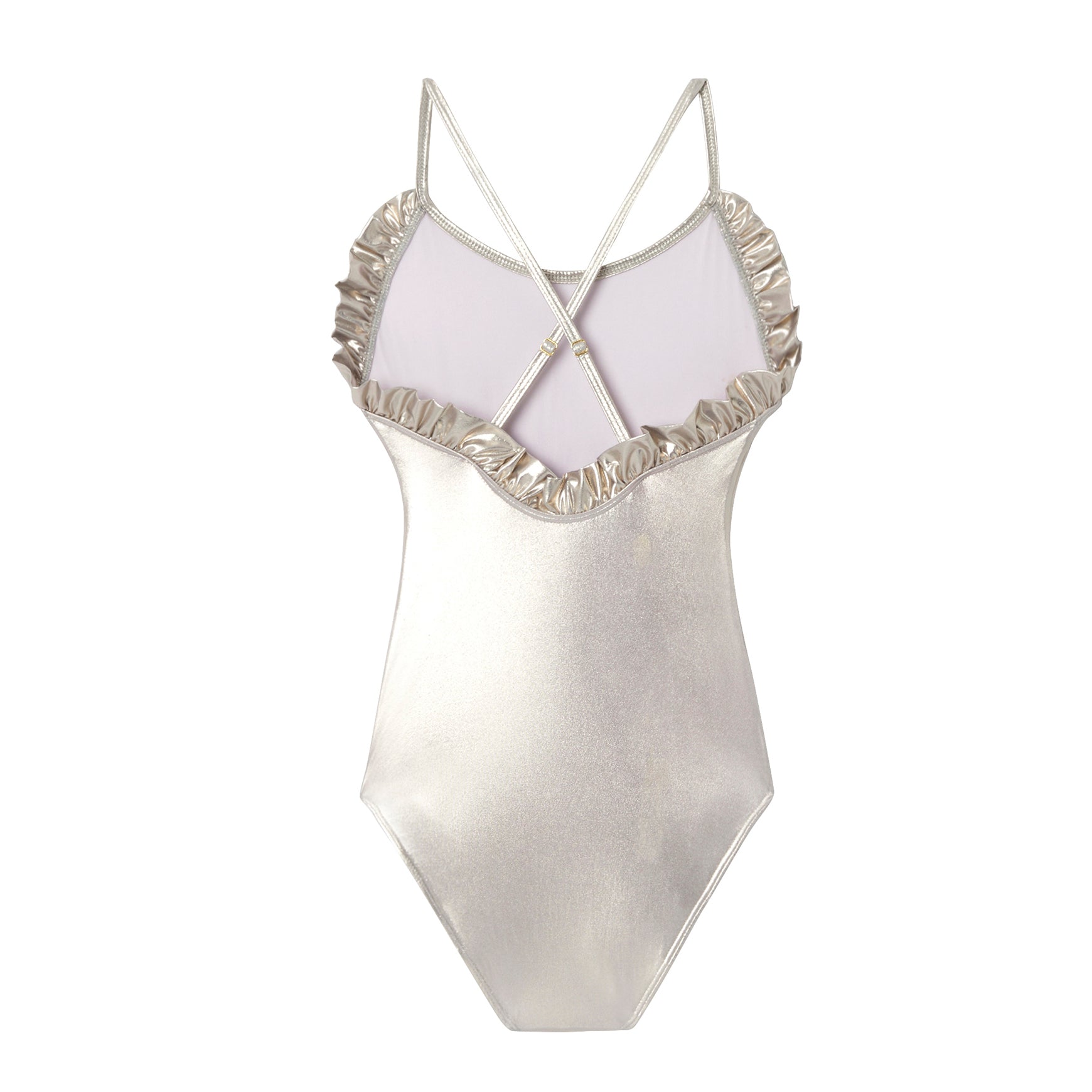 Girls Champagne Swimsuit
