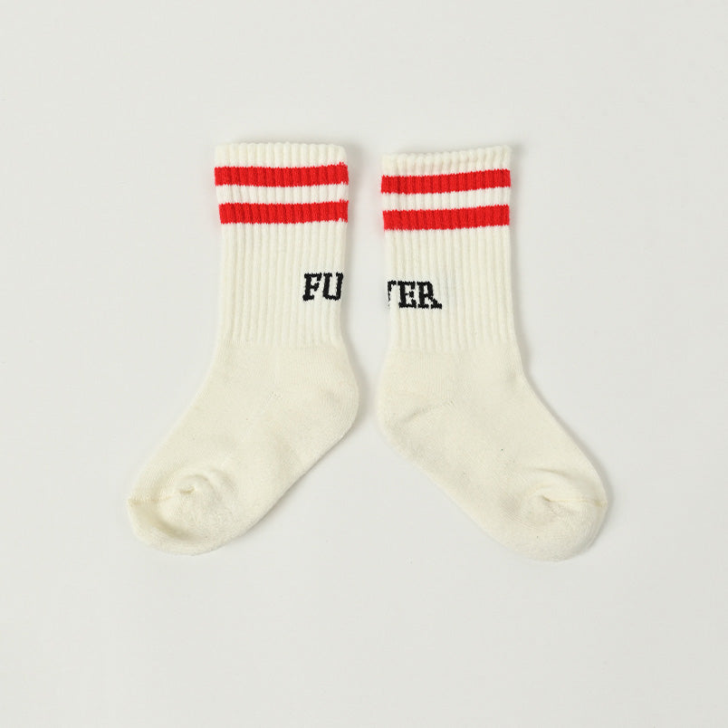 Boys & Girls Red Stripes Cotton Socks