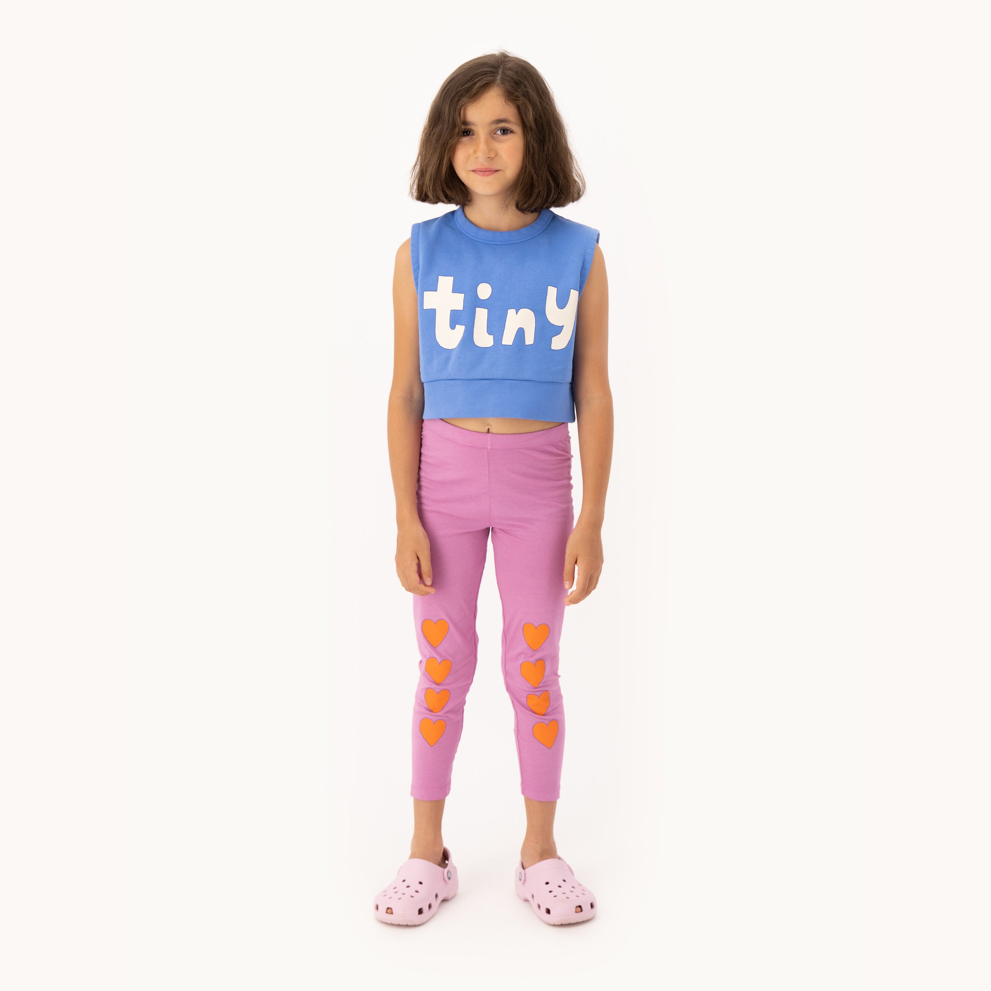 Boys & Girls Blue Logo Cotton Vest