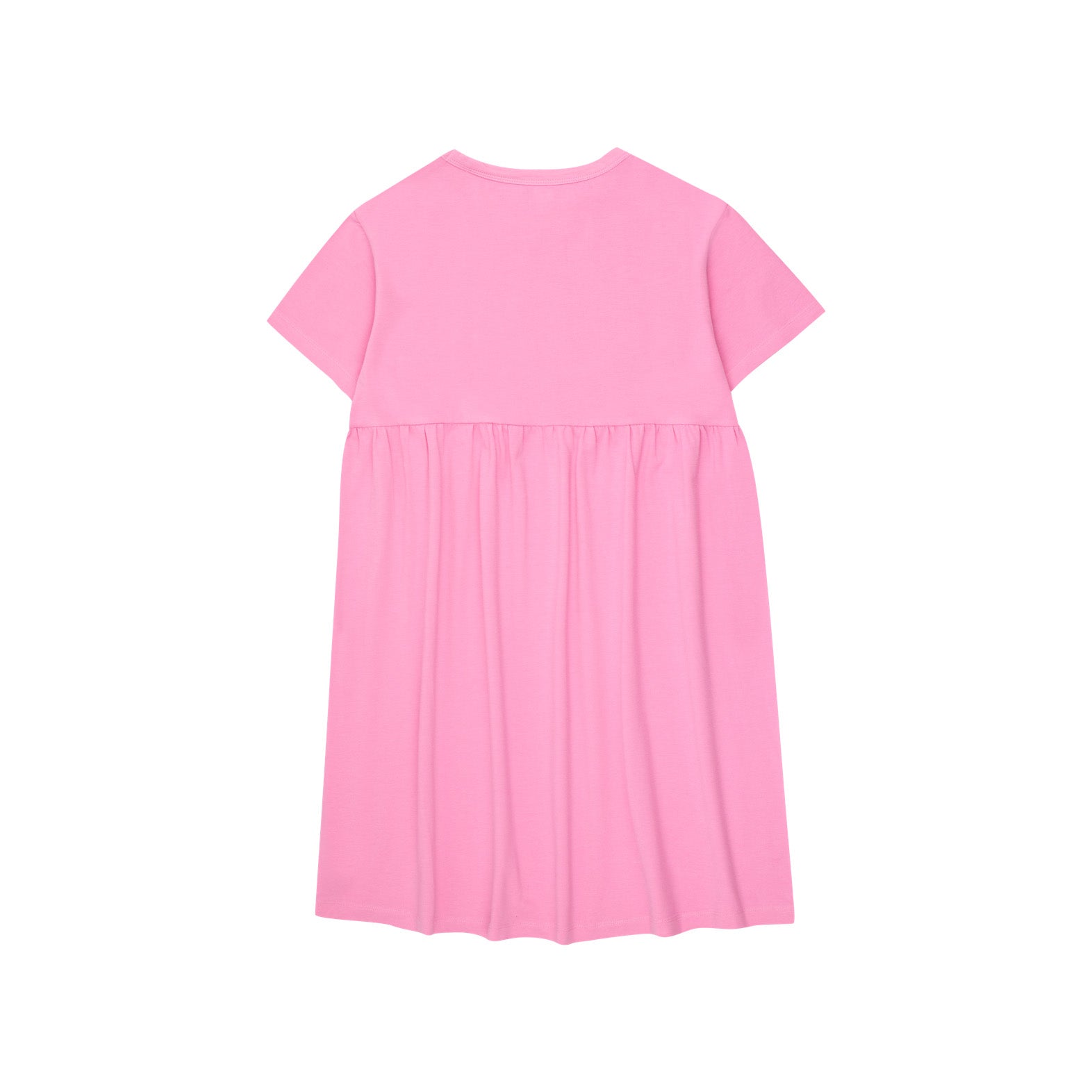 Girls Pink Cotton Dress