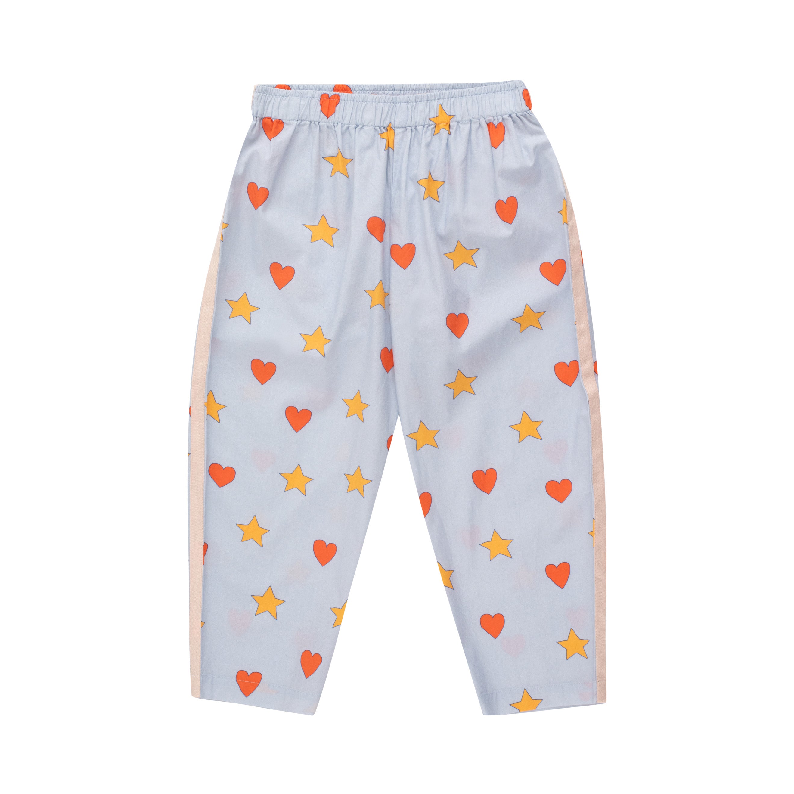 Boys & Girls Light Blue Cotton Trousers