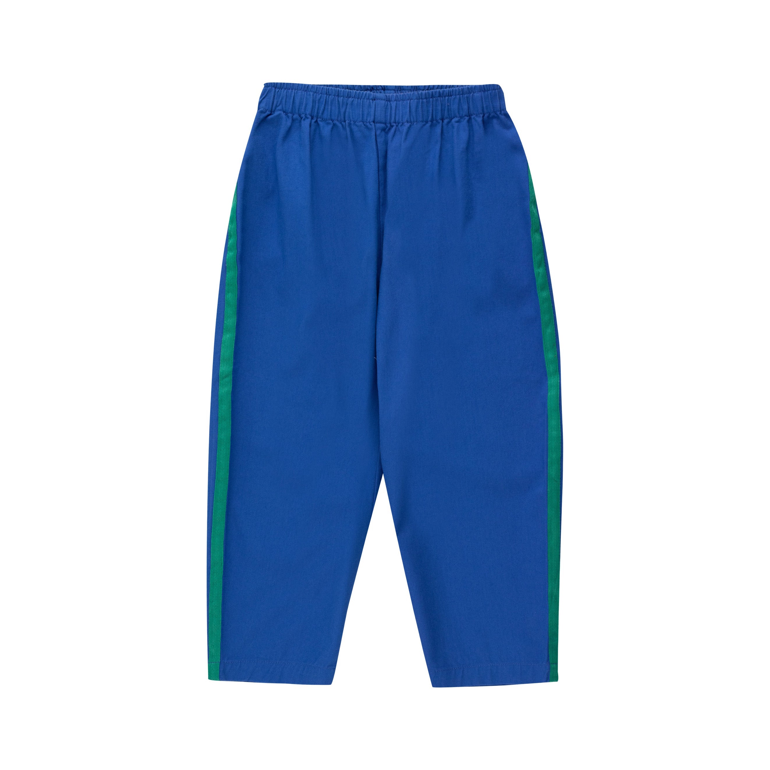 Boys & Girls Blue Cotton Trousers